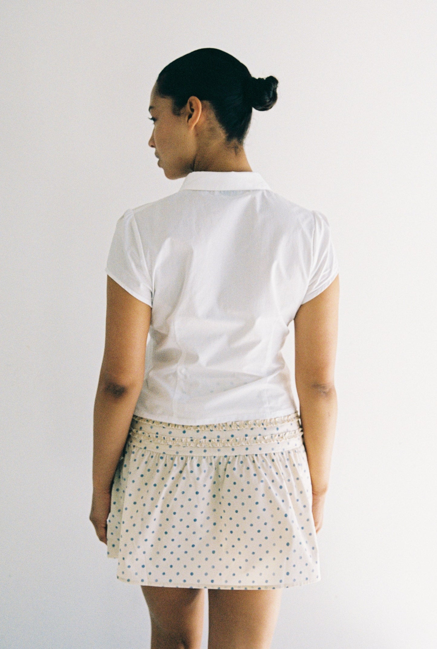 Annika Mini Skirt - Polka Dot
