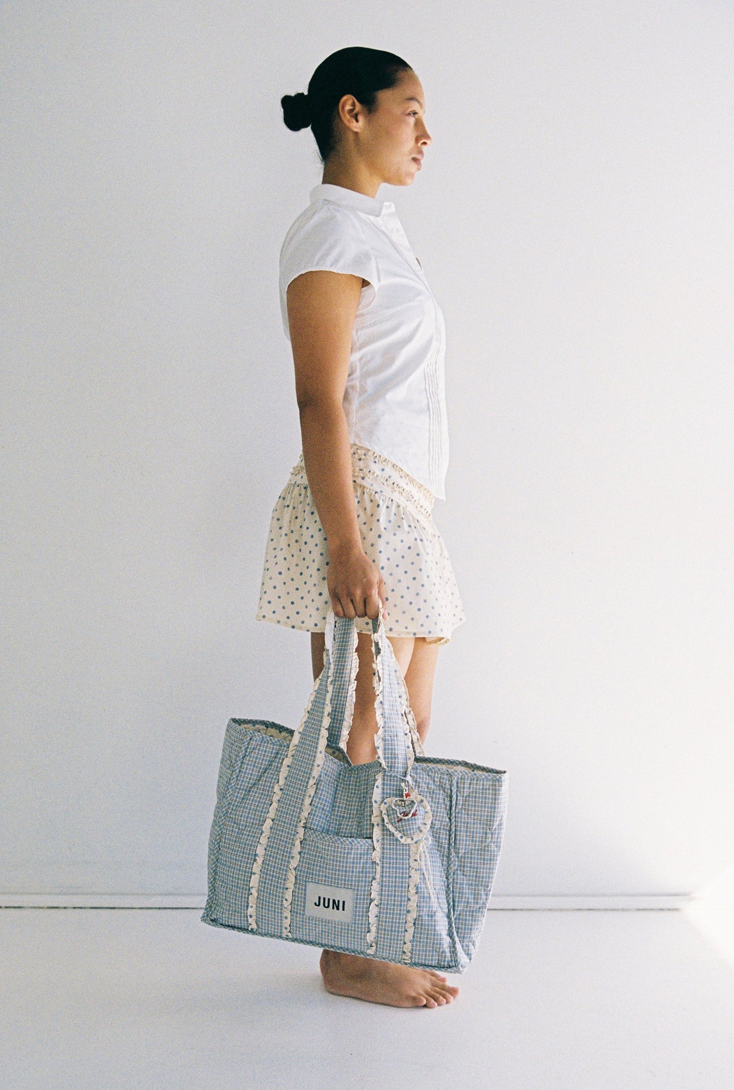 The Everything Bag - Blue Check