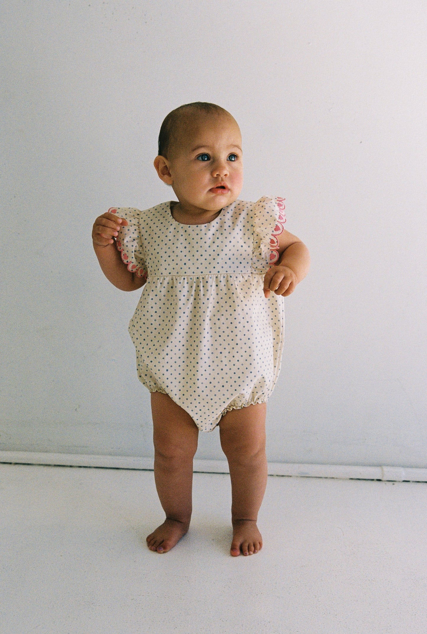 Alba Romper - Polka Dot