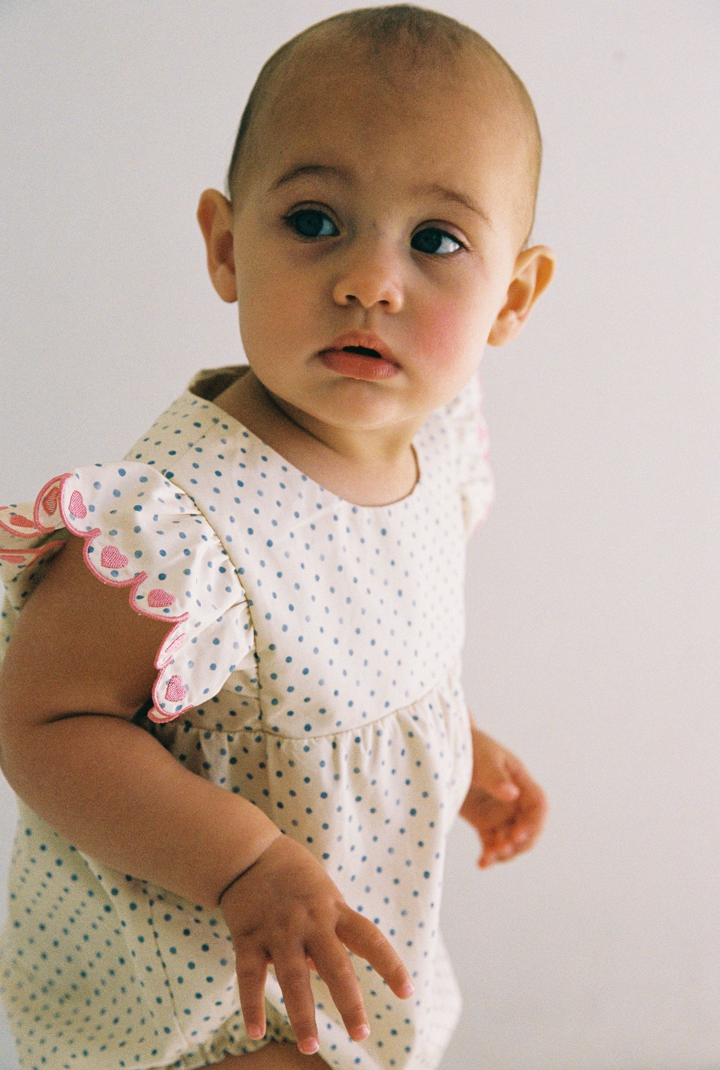 Alba Romper - Polka Dot