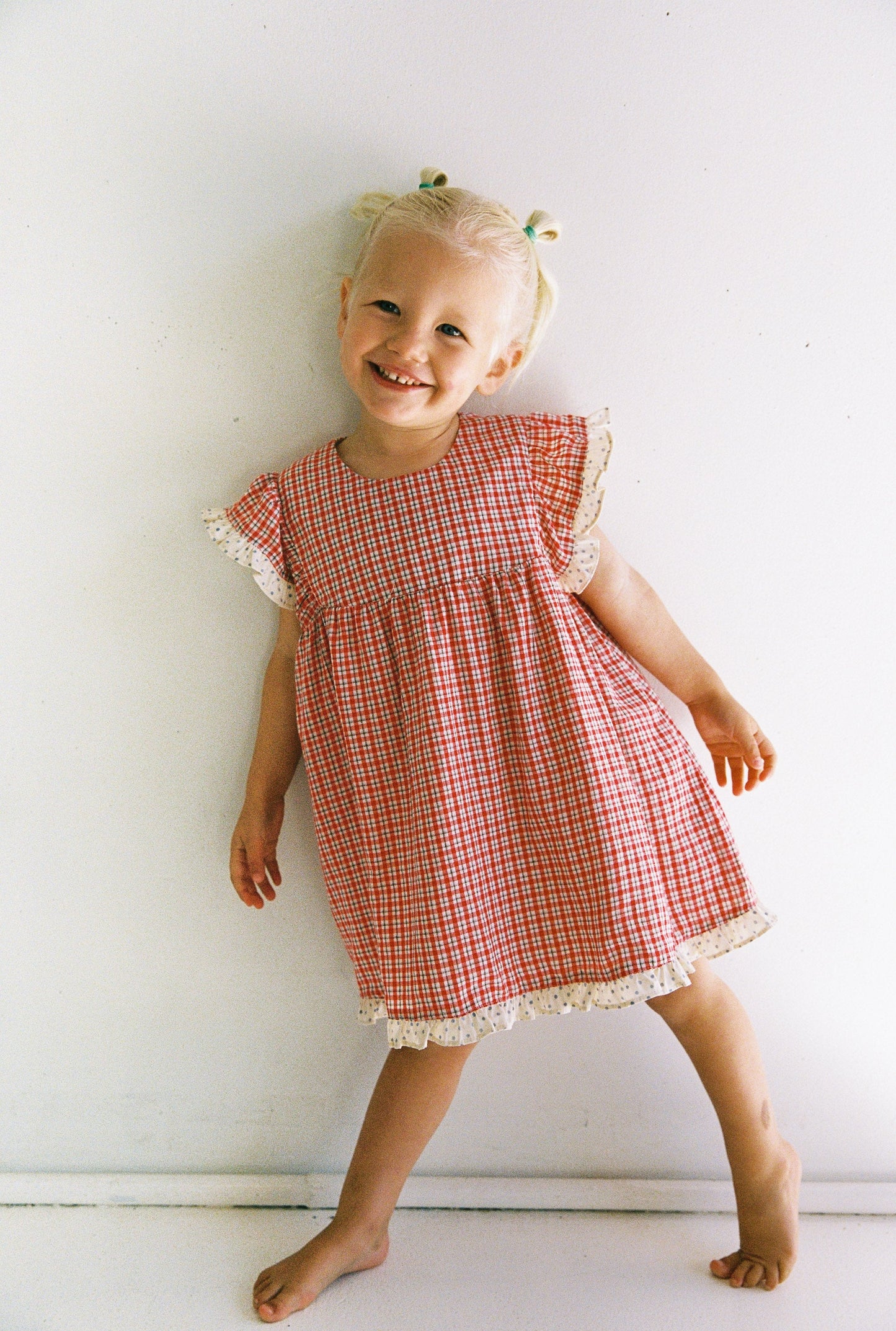 Daisy Dress - Red Check