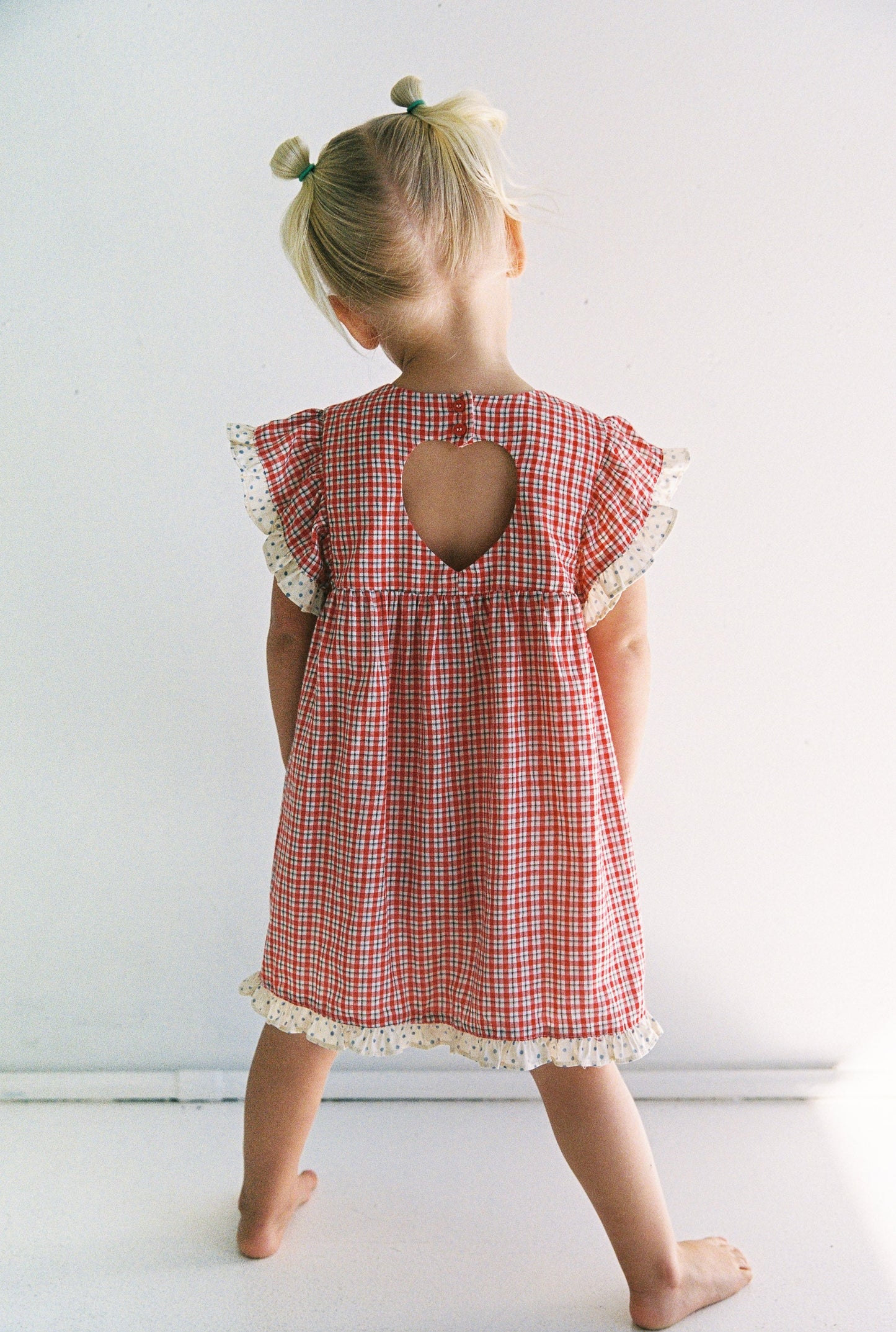 Daisy Dress - Red Check
