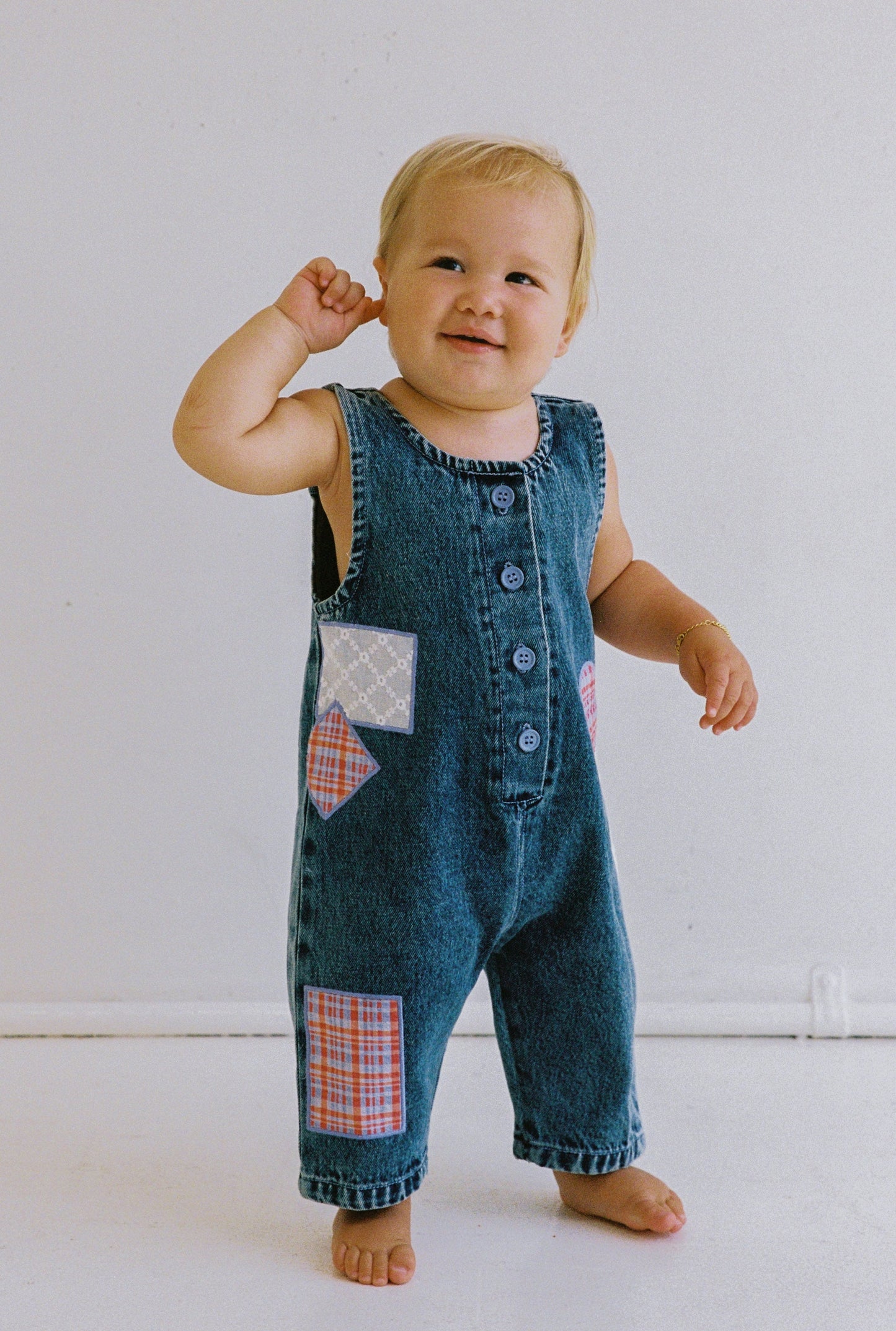 Charlie Overalls - Patchwork