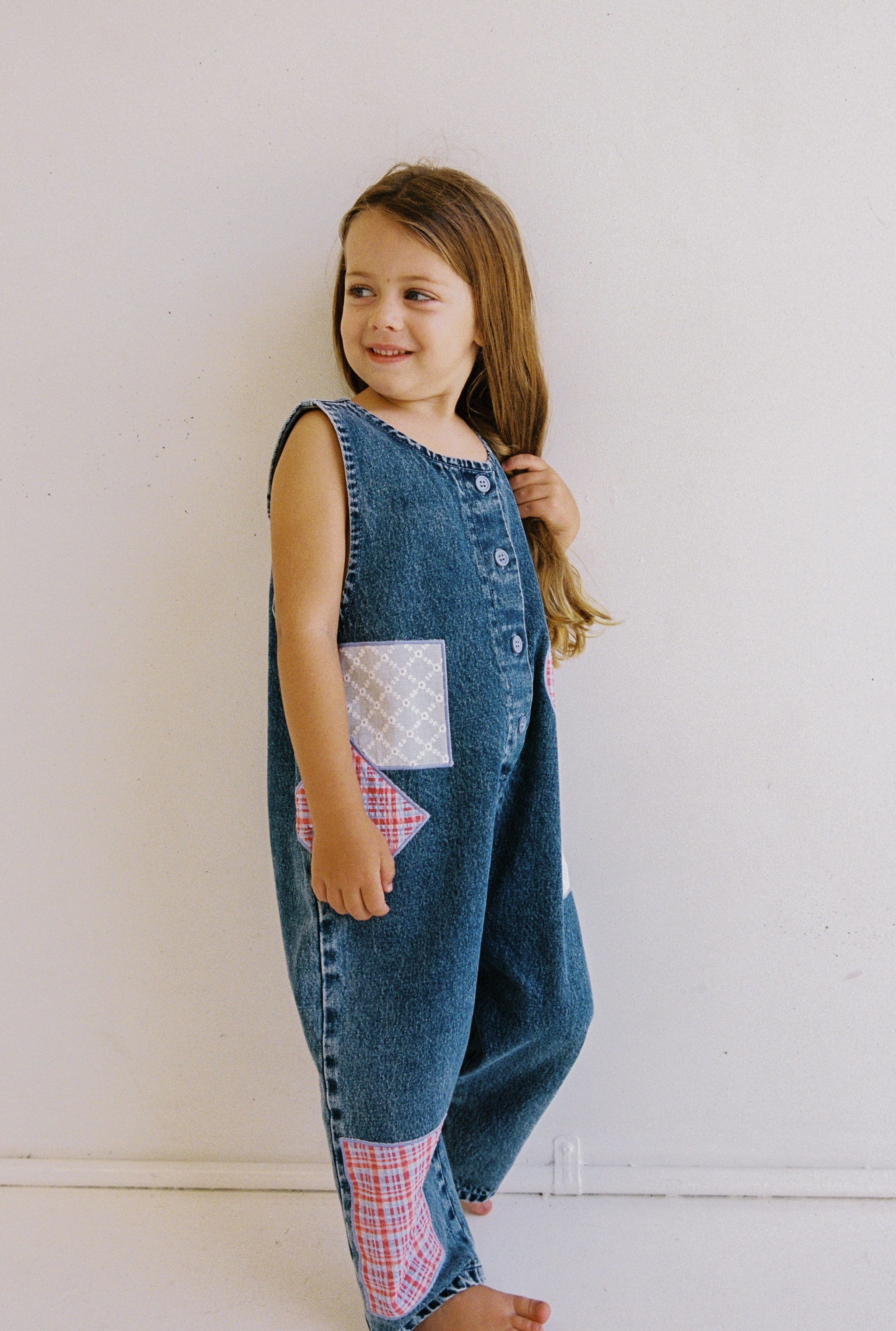 Charlie Overalls - Patchwork – The Wholesome Store