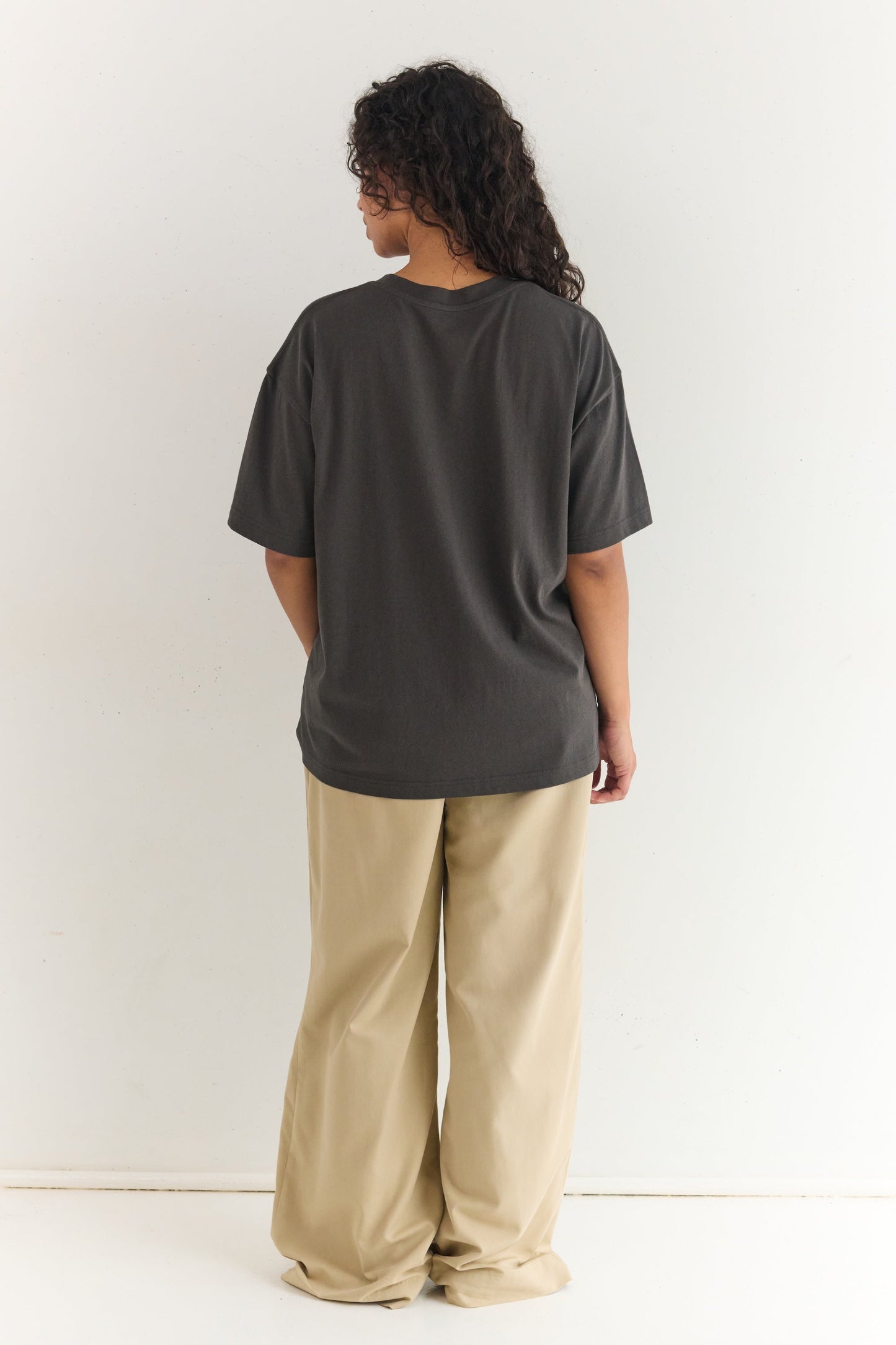 Lock Tee - Washed Black