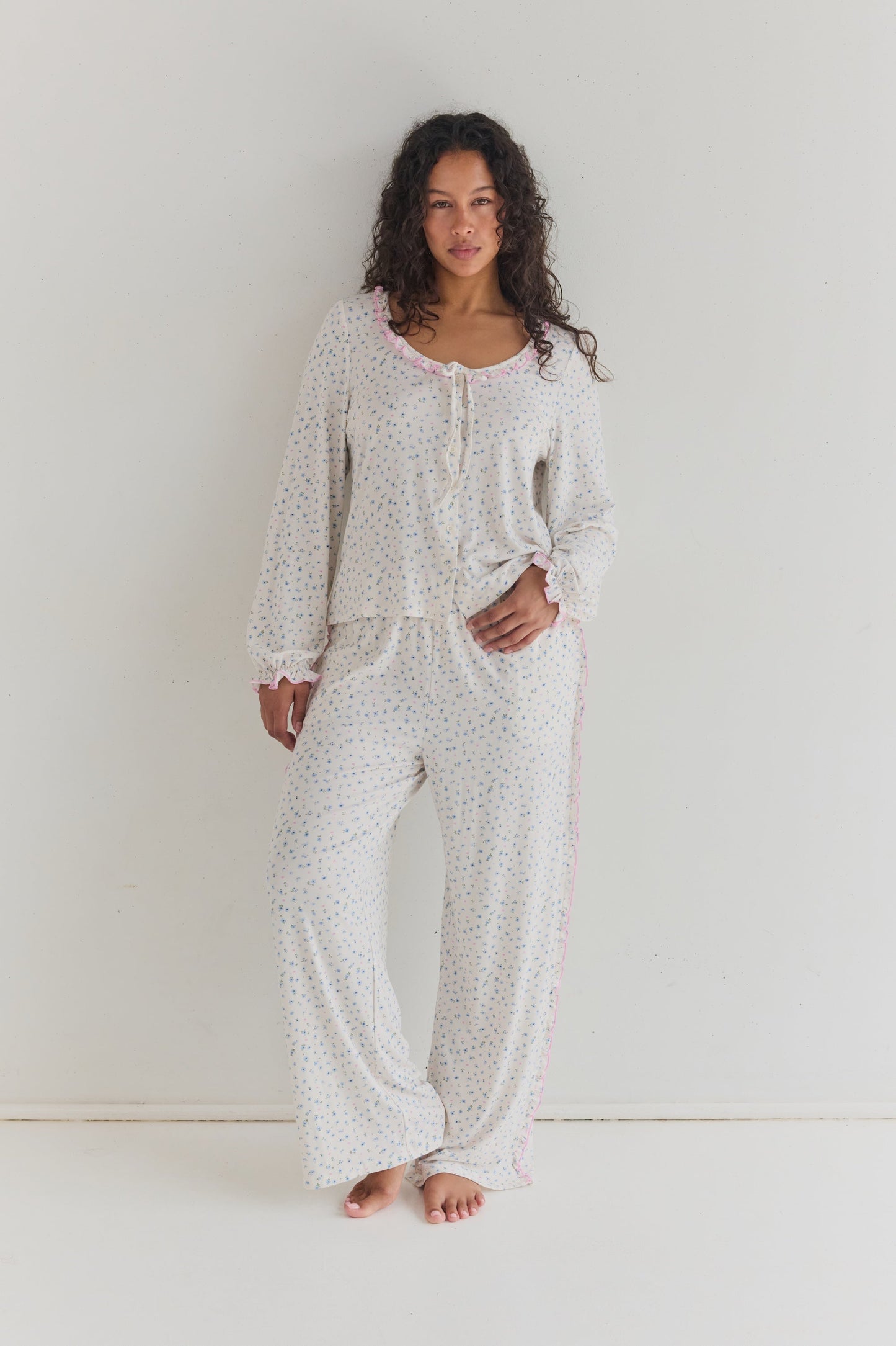 Gigi Pyjama Set - Ditsy Bloom