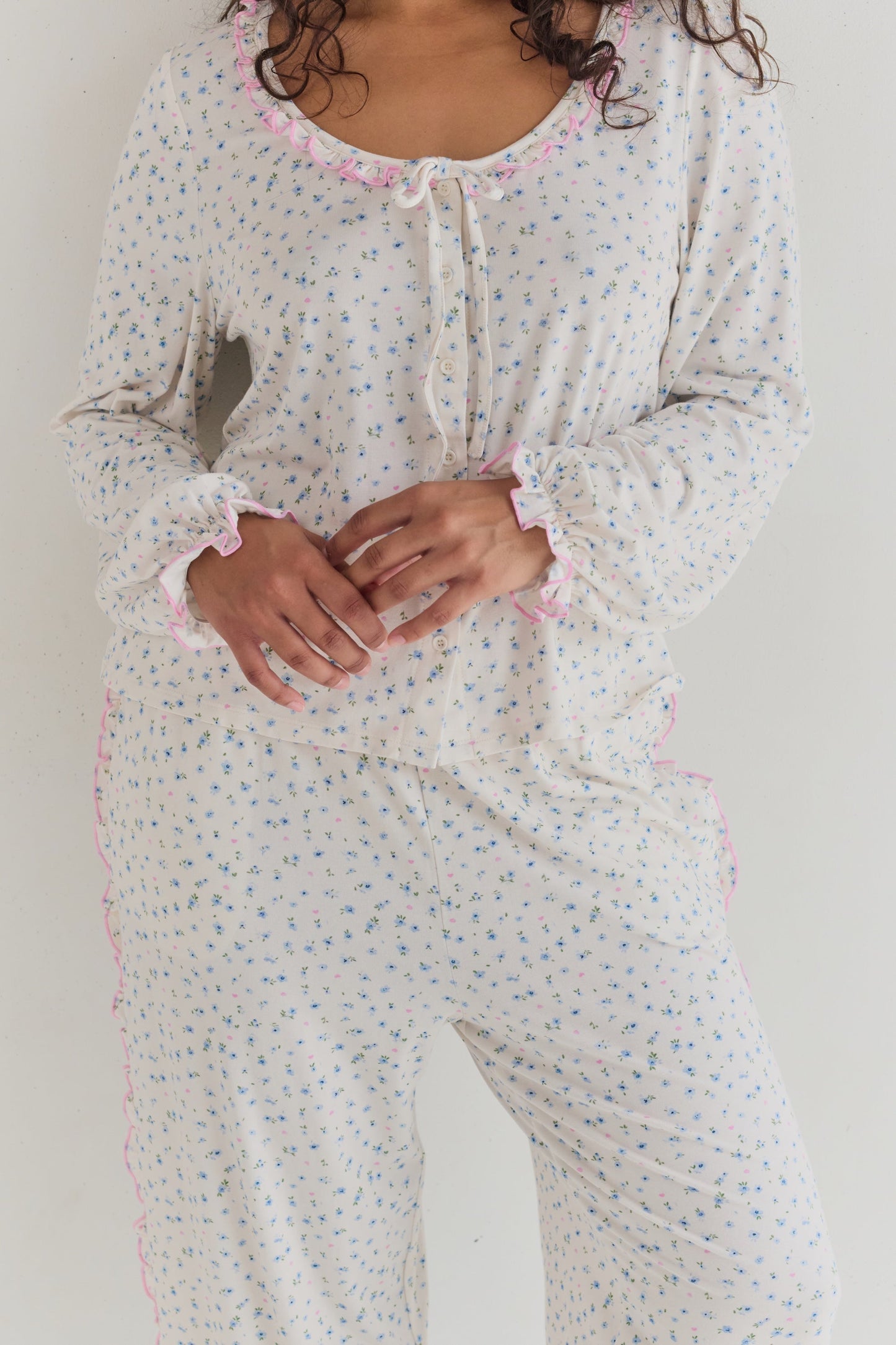 Gigi Pyjama Set - Ditsy Bloom
