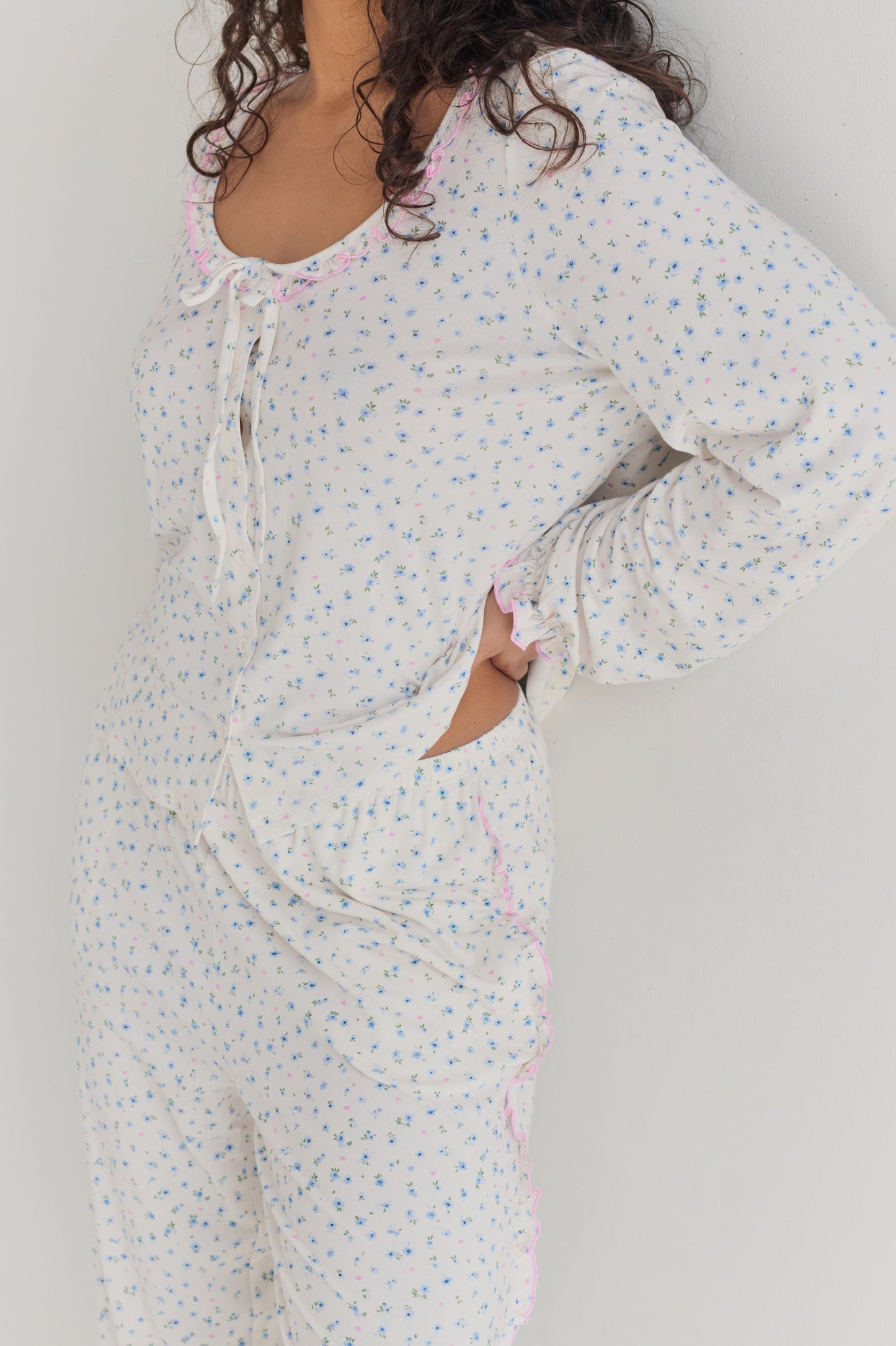 Gigi Pyjama Set - Ditsy Bloom