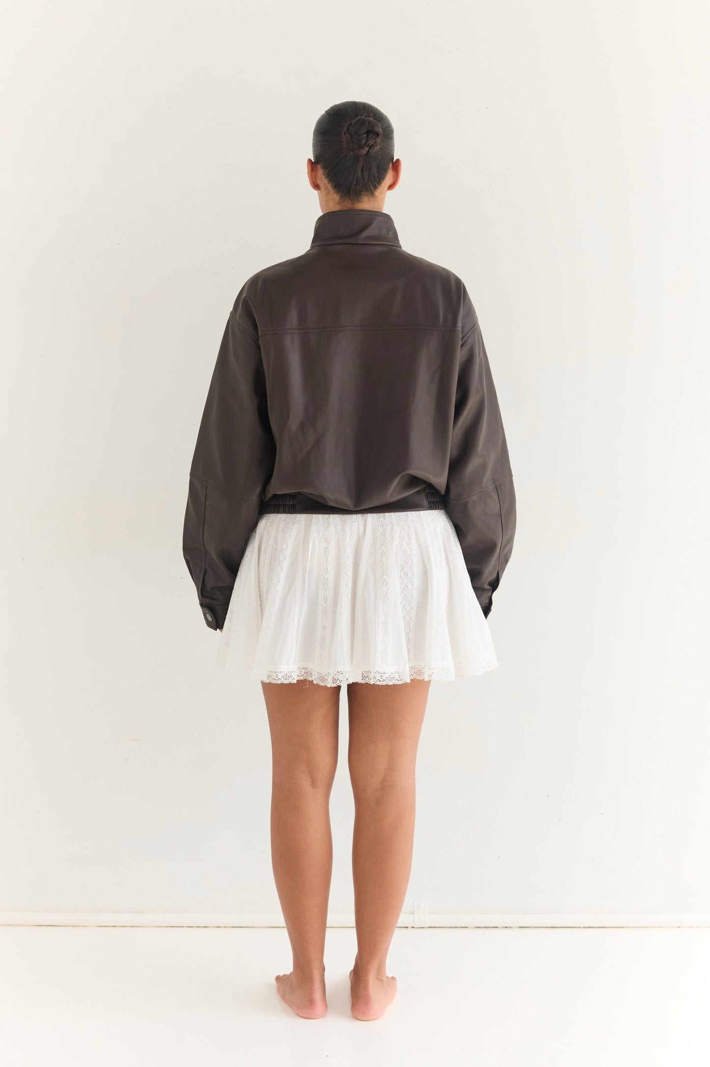 Tate Bomber Jacket - Espresso