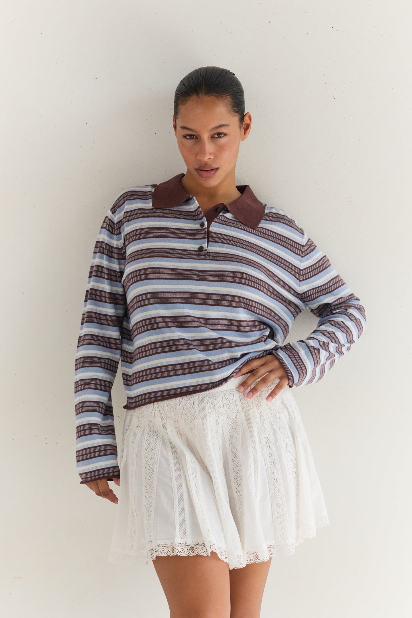 Elise Rugby Top - Stripe