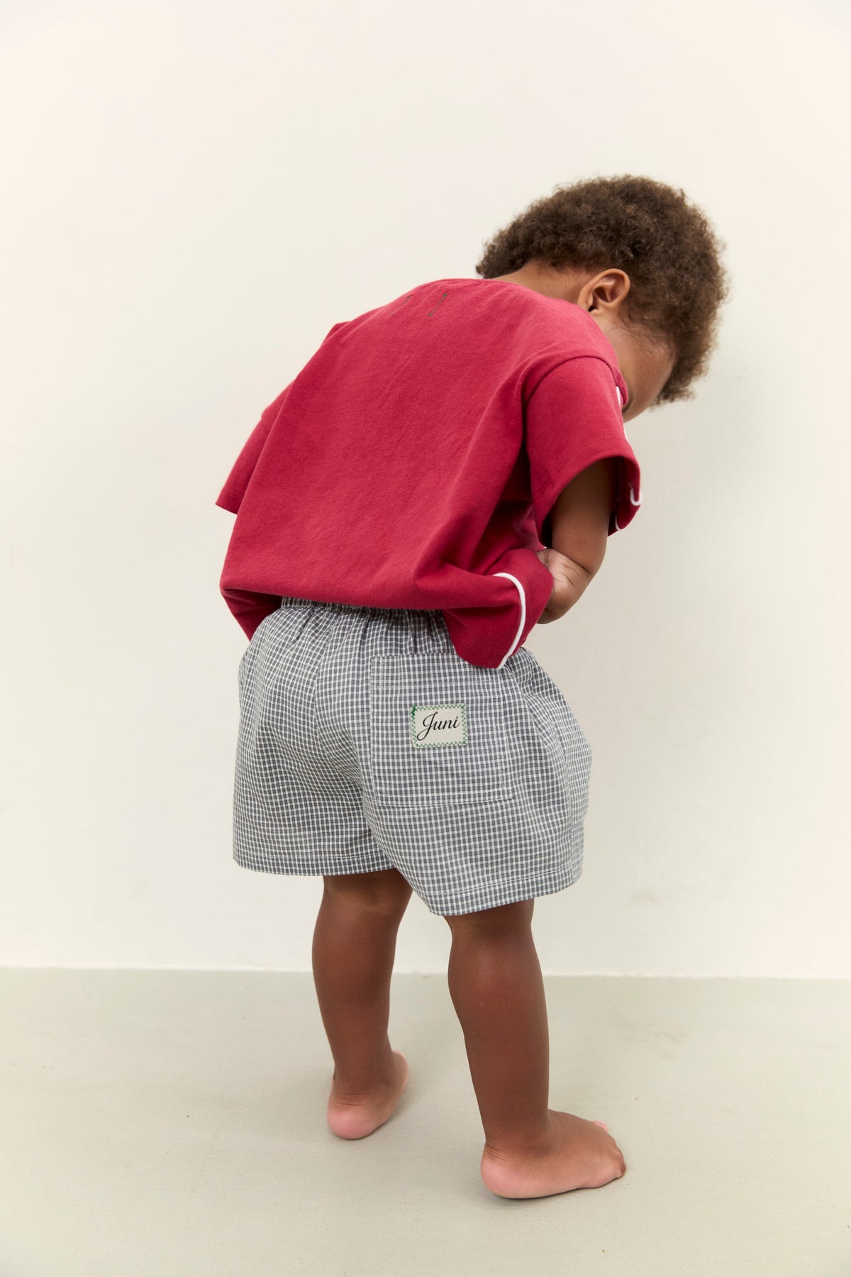 Banjo Short - Grey Check