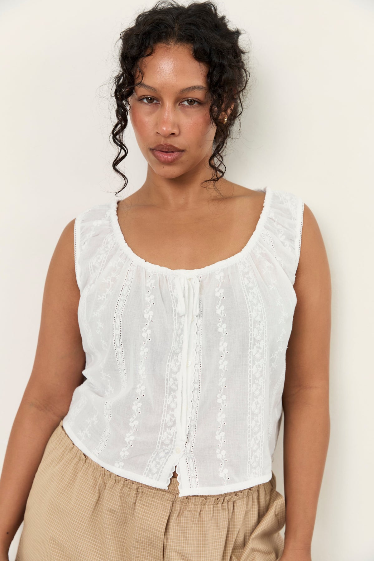 Maeve Top - Blanc