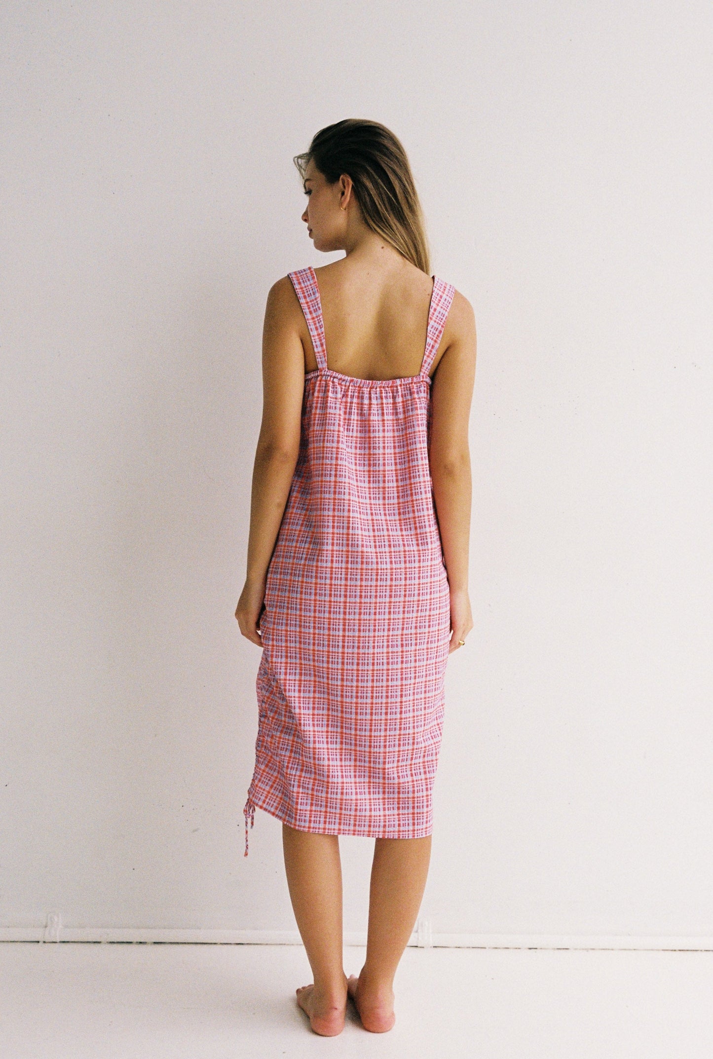 Bella Midi Dress - Picnic Check