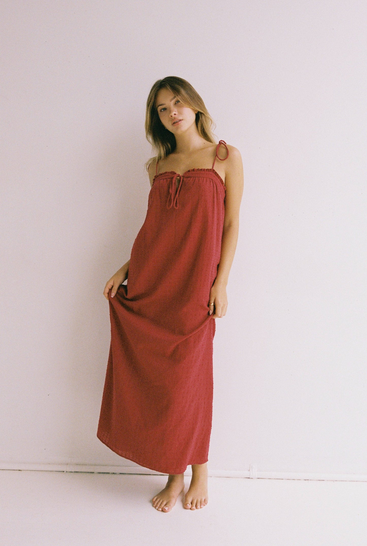 Marlow Maxi Dress - Merlot