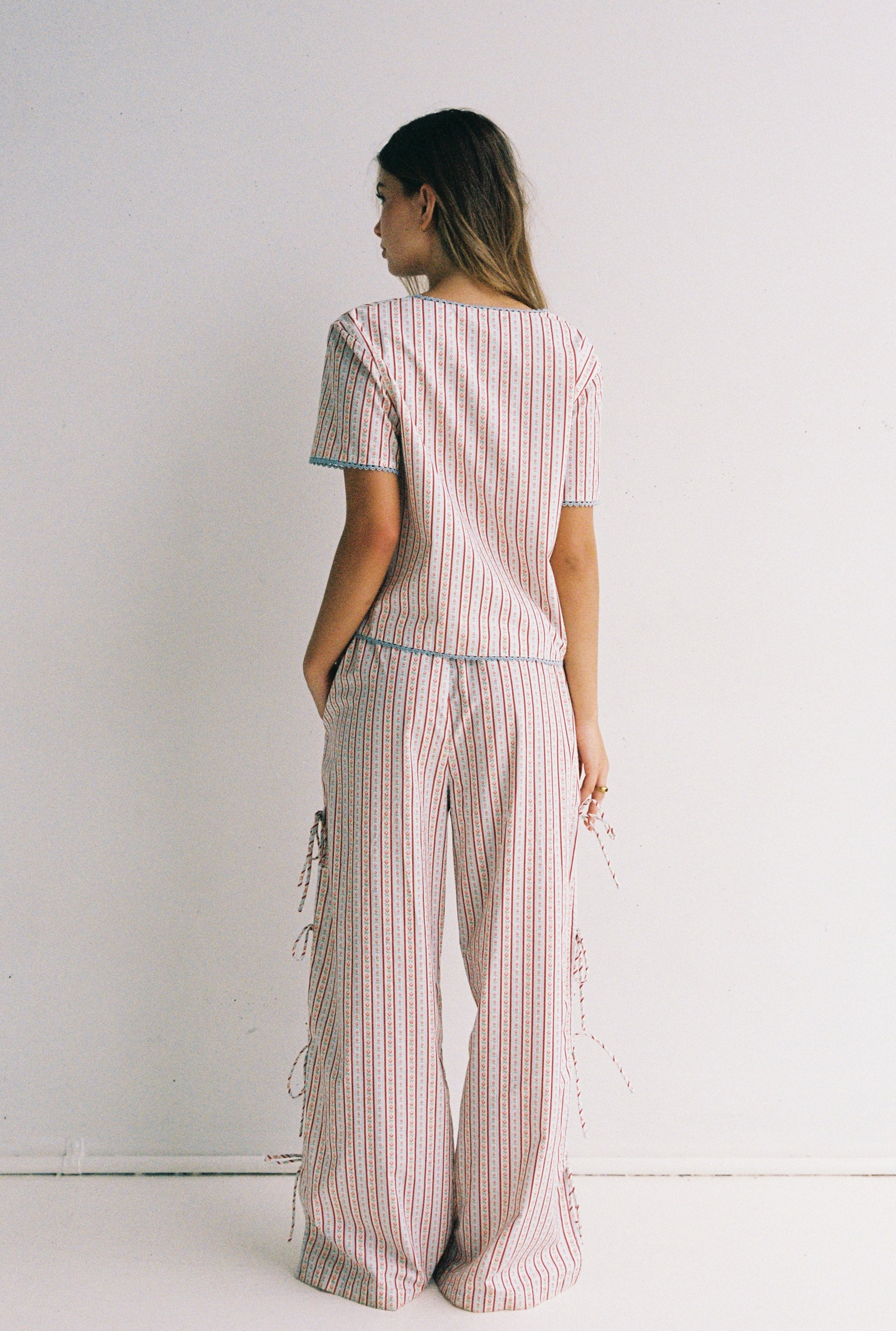 Poppy Pants - Tulip Stripe – The Wholesome Store