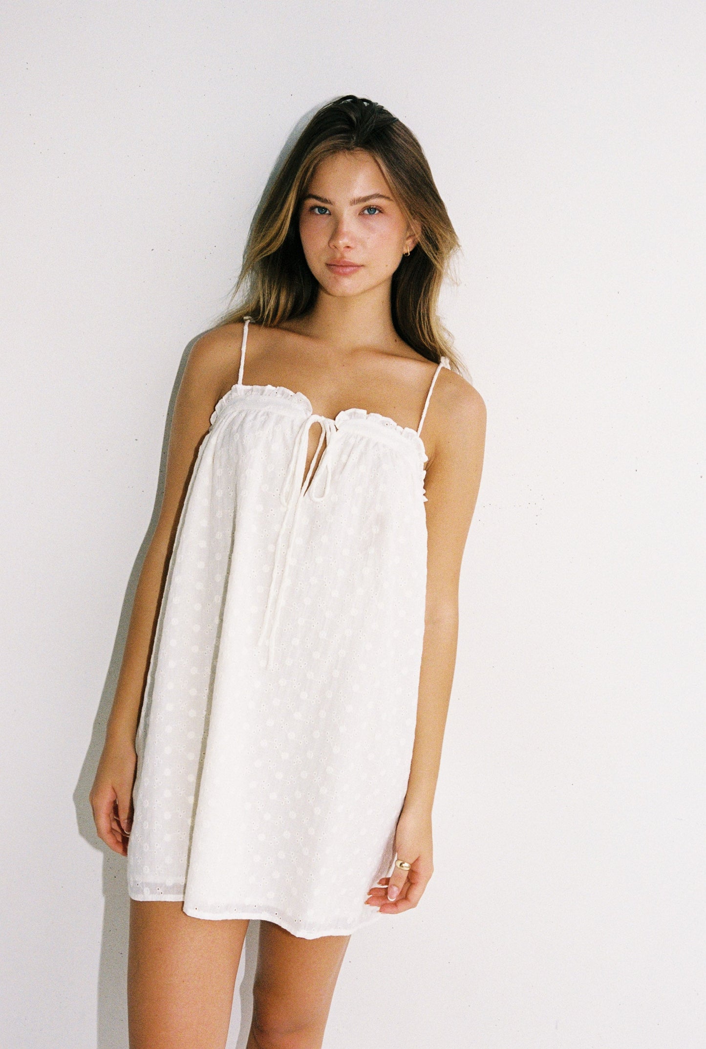 Marlow Mini Dress - Salt