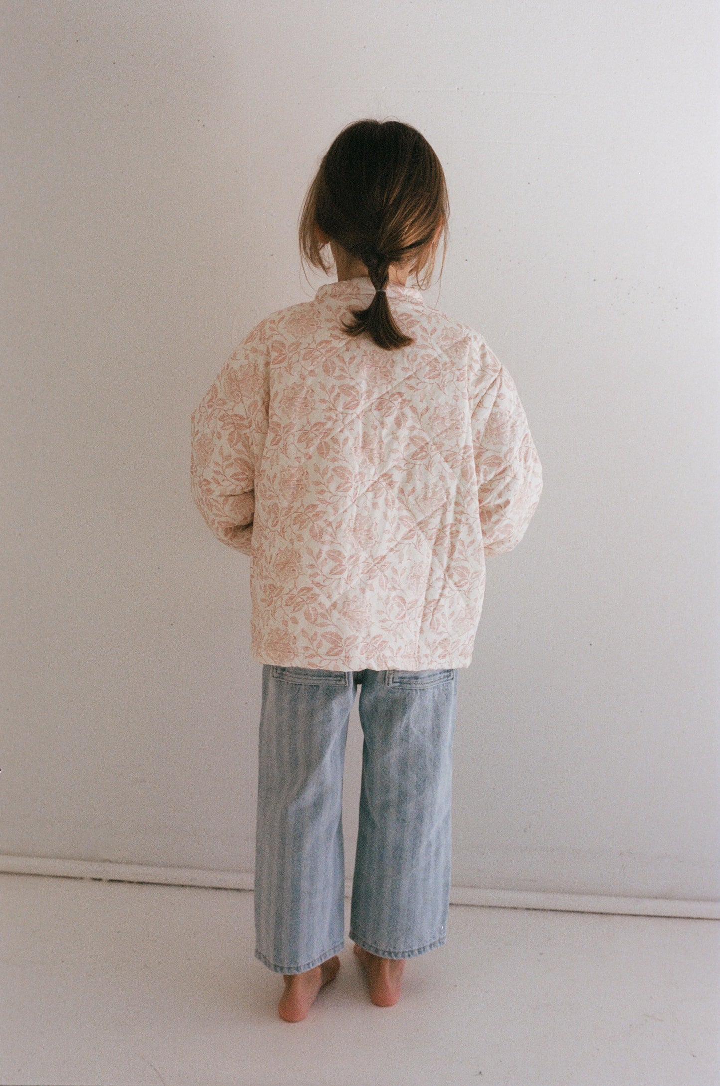 Sadie Quilted Jacket - Rosebud