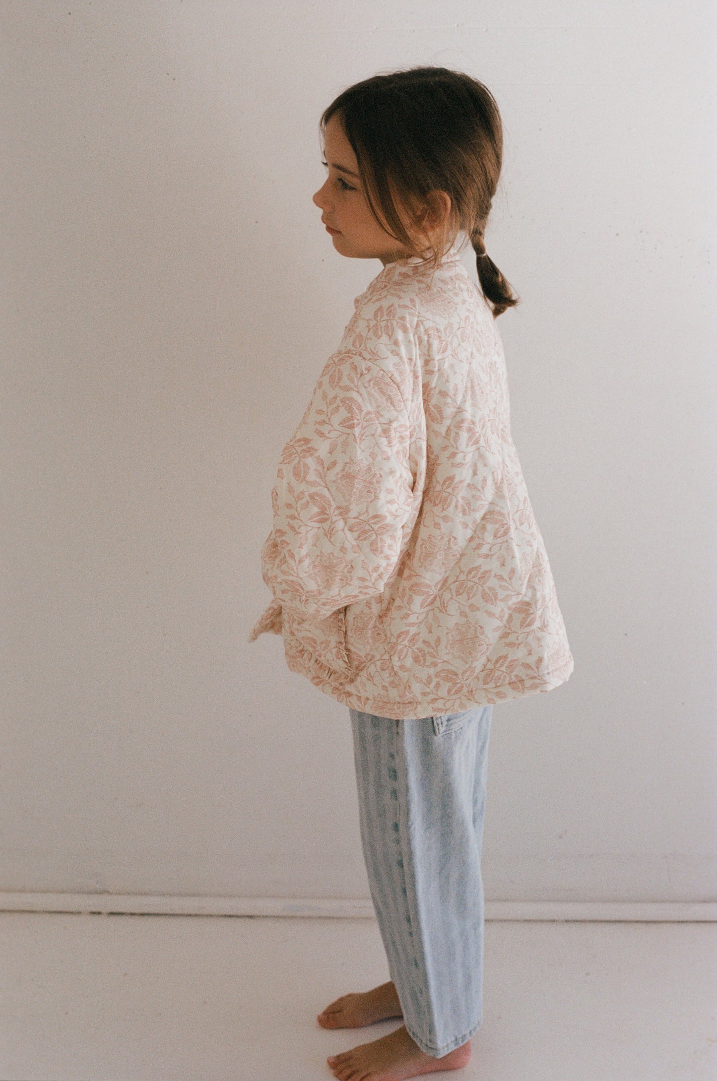 Sadie Quilted Jacket - Rosebud