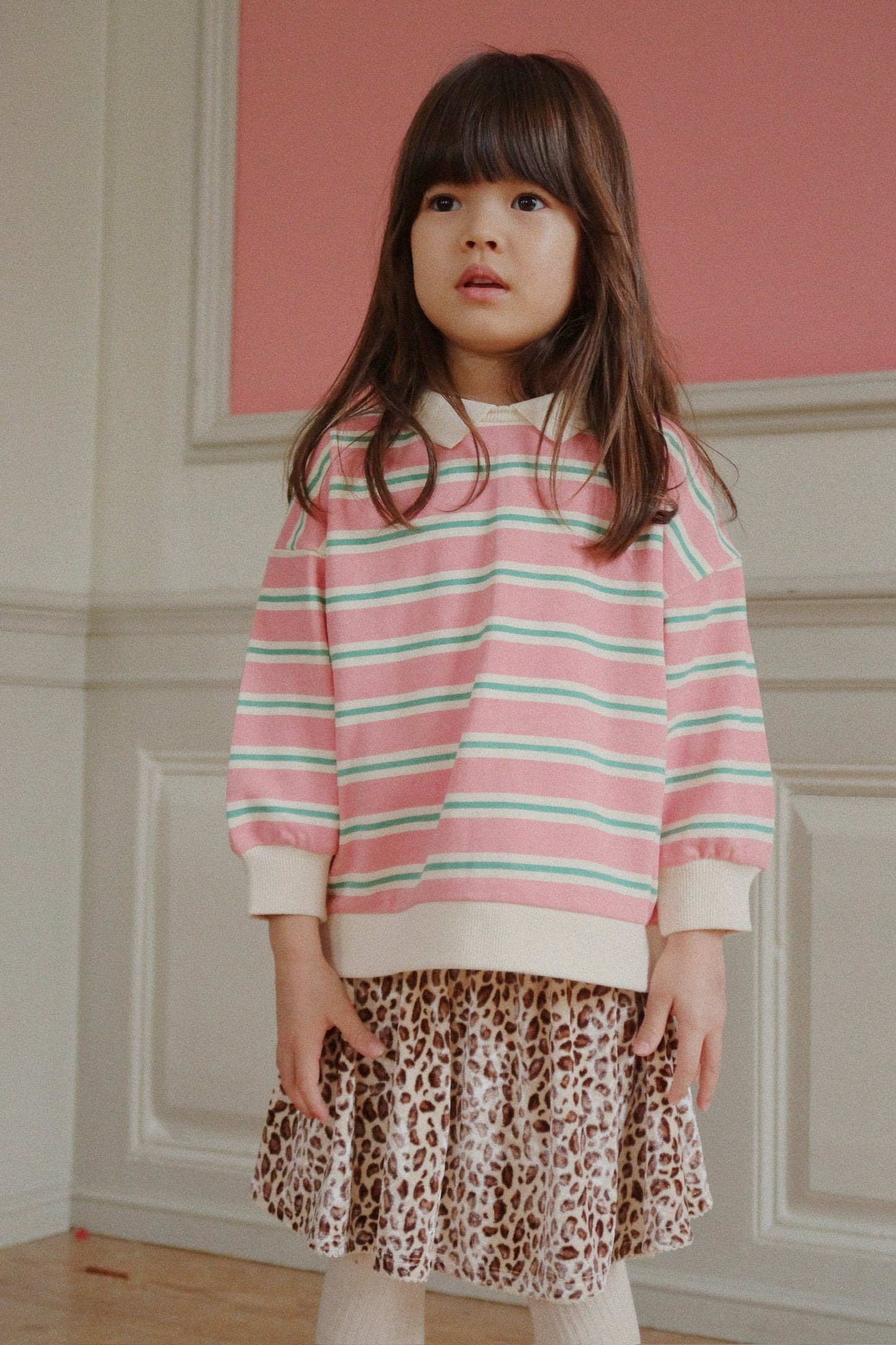 Spotty Polo - Blush Bound Stripe