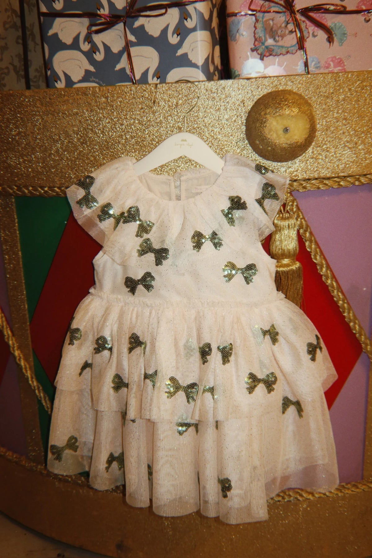 Yvonne Fairy Dress - Bowie Fir Sequin
