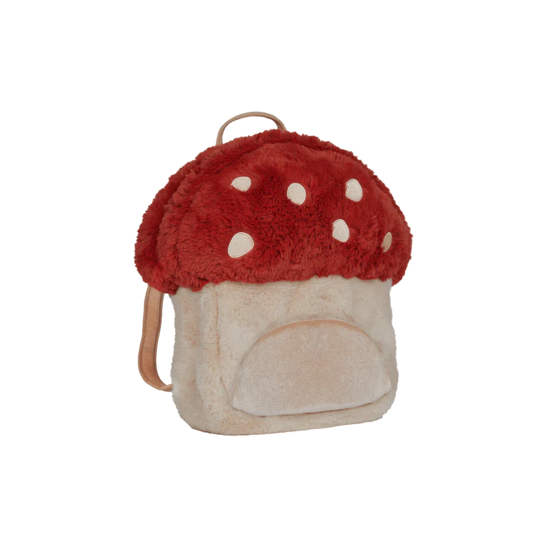 Hopalong Mushroom Backpack - Red