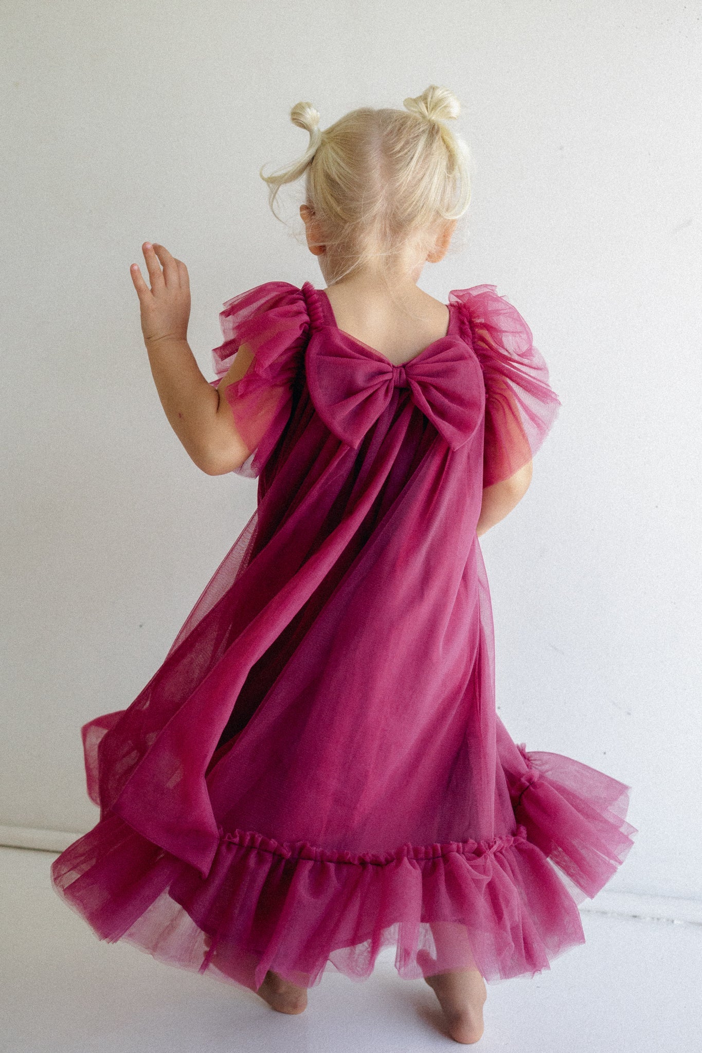 Zimi Tulle Dress - Holly Berry