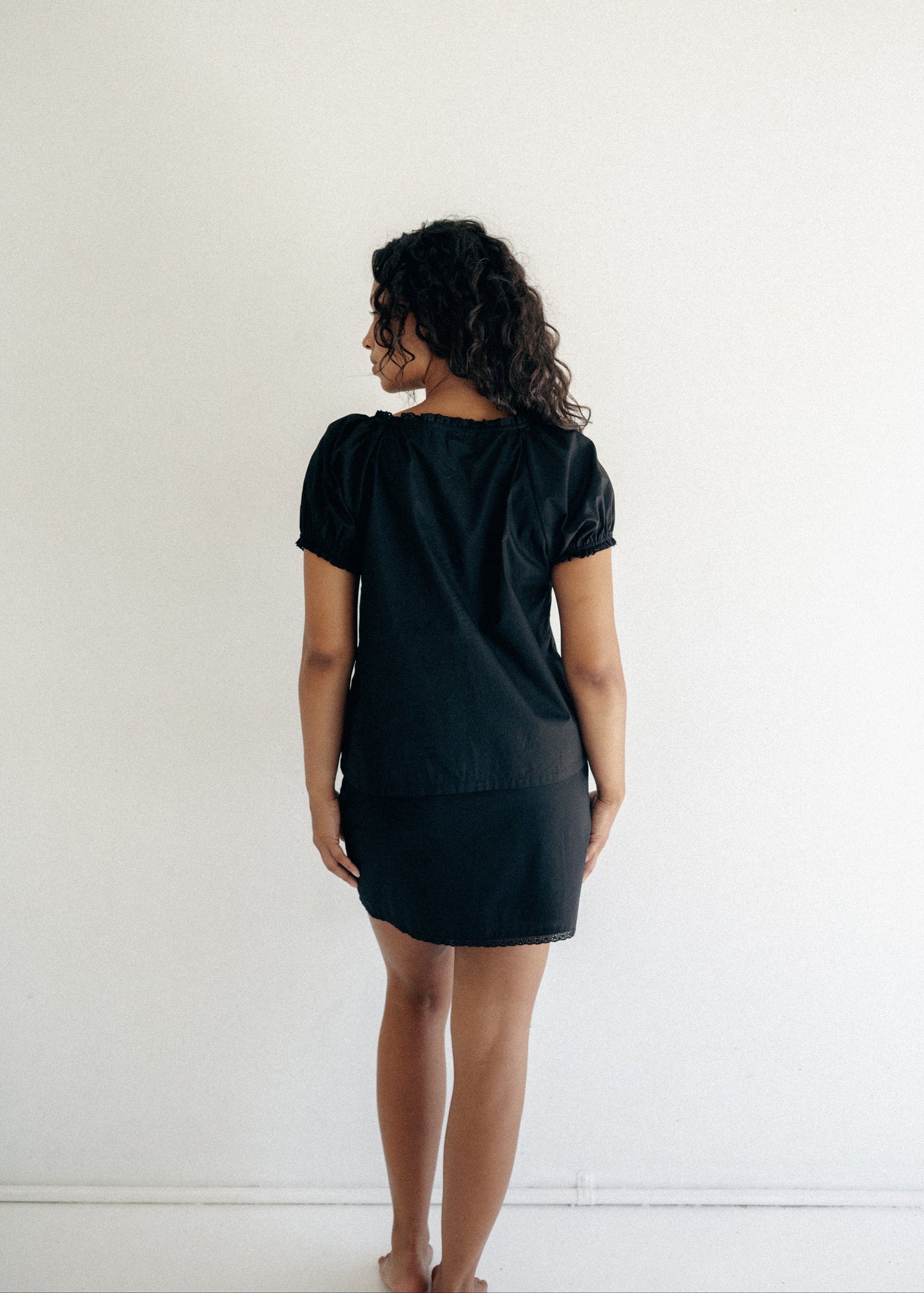 Bridget Mini Skirt - Black