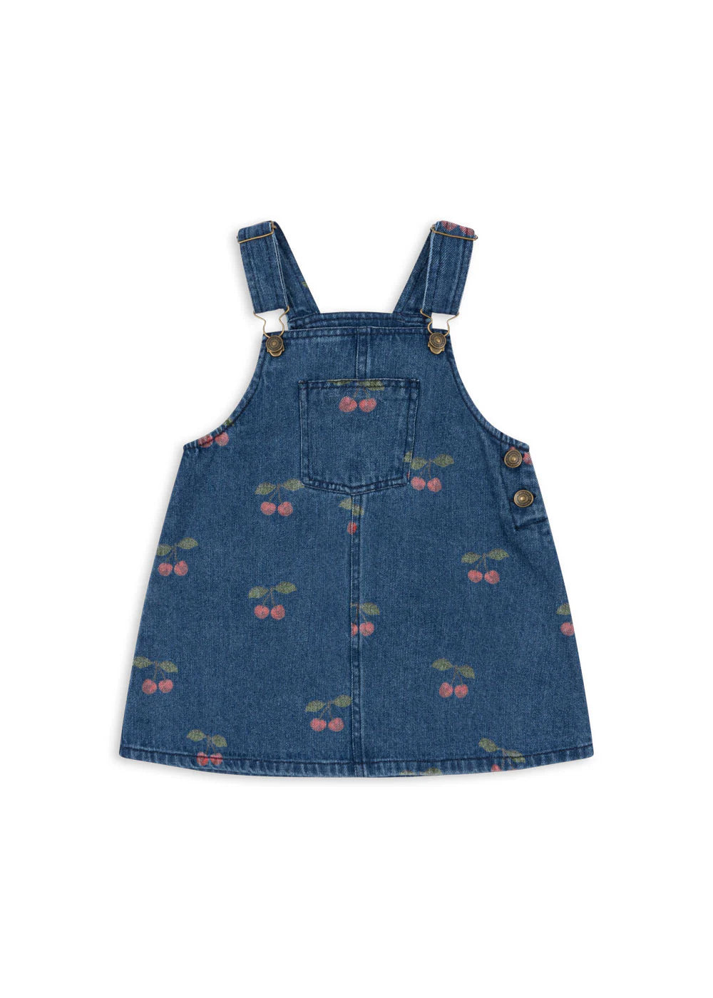 Magot Overall Dress - Cherry