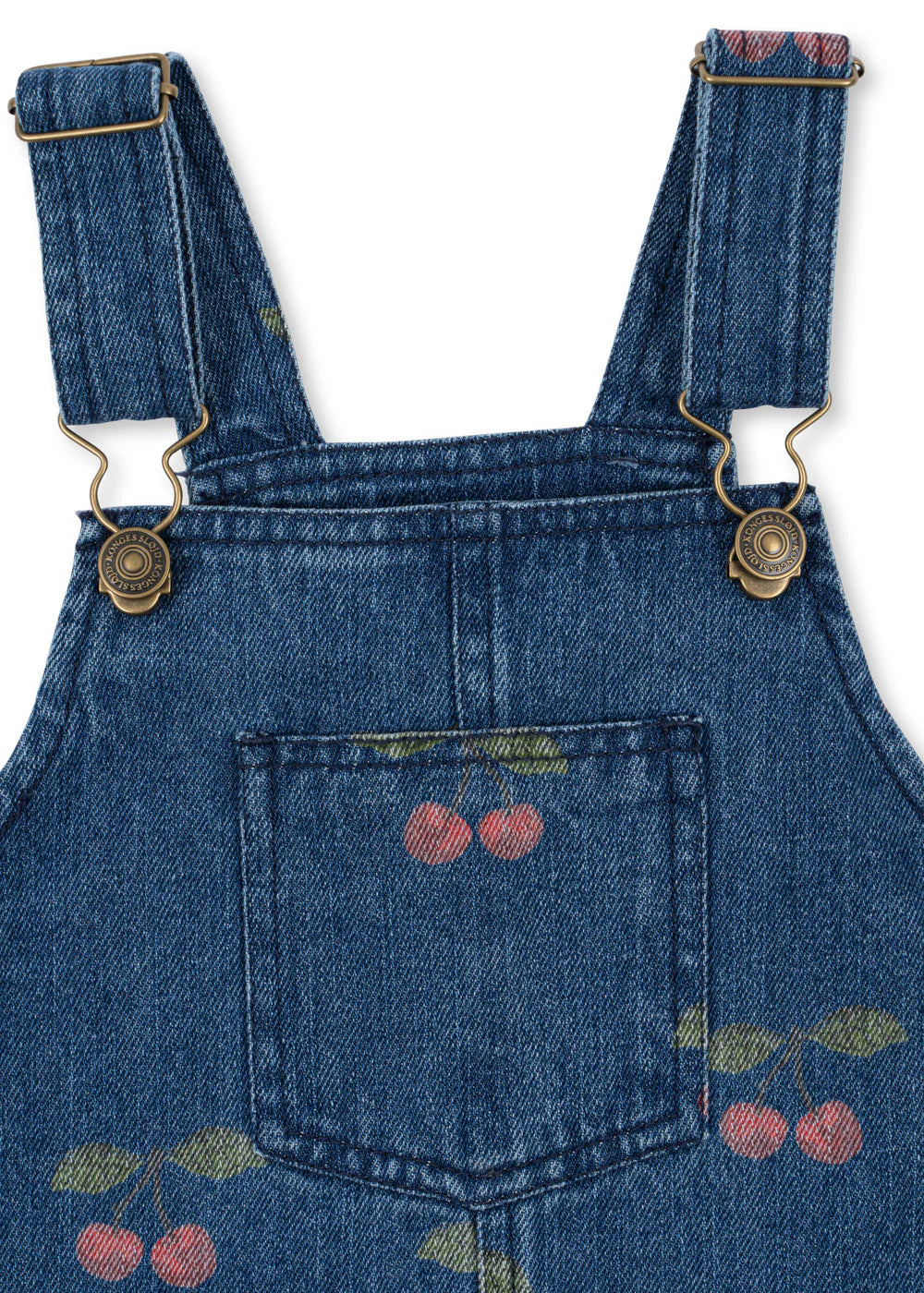 Magot Overall Dress - Cherry