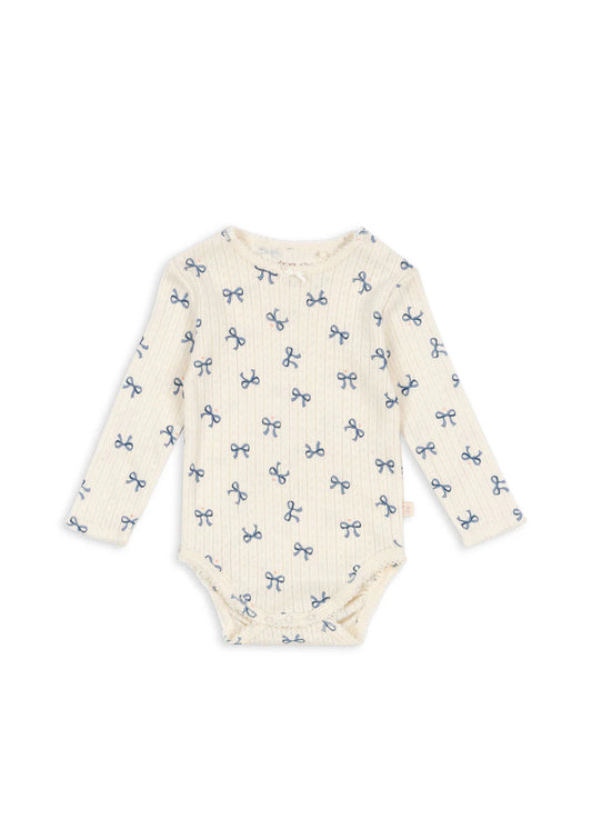 Minnie Bodysuit - Bow Bleu