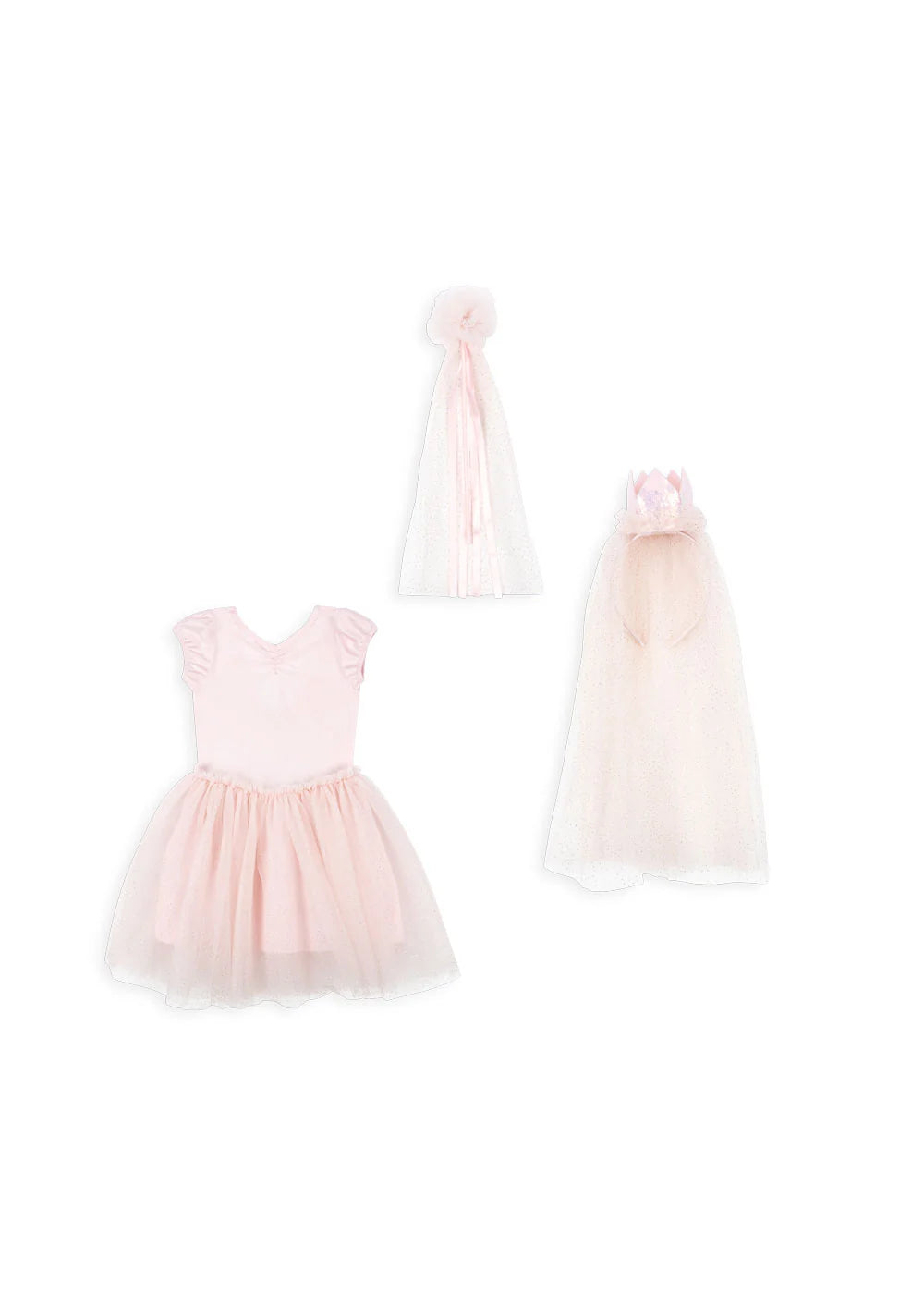 Princess Crown Costume - Cloud Pink