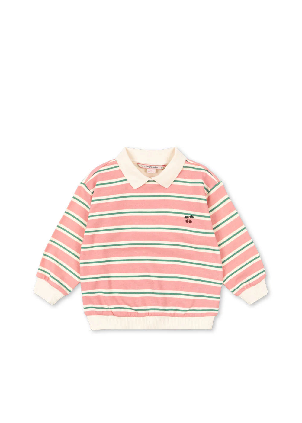 Spotty Polo - Blush Bound Stripe