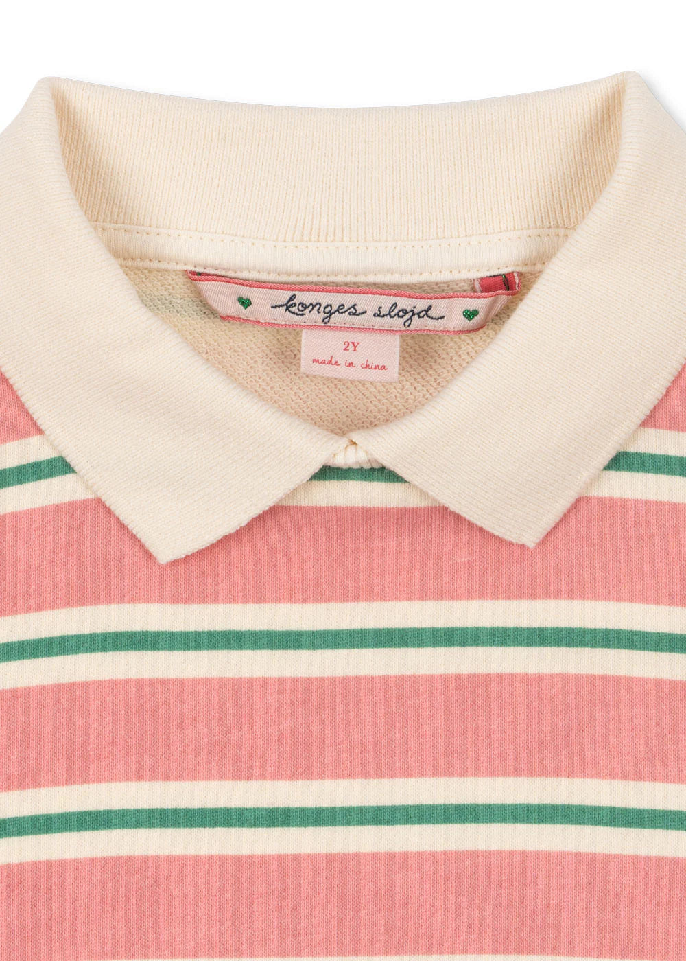 Spotty Polo - Blush Bound Stripe