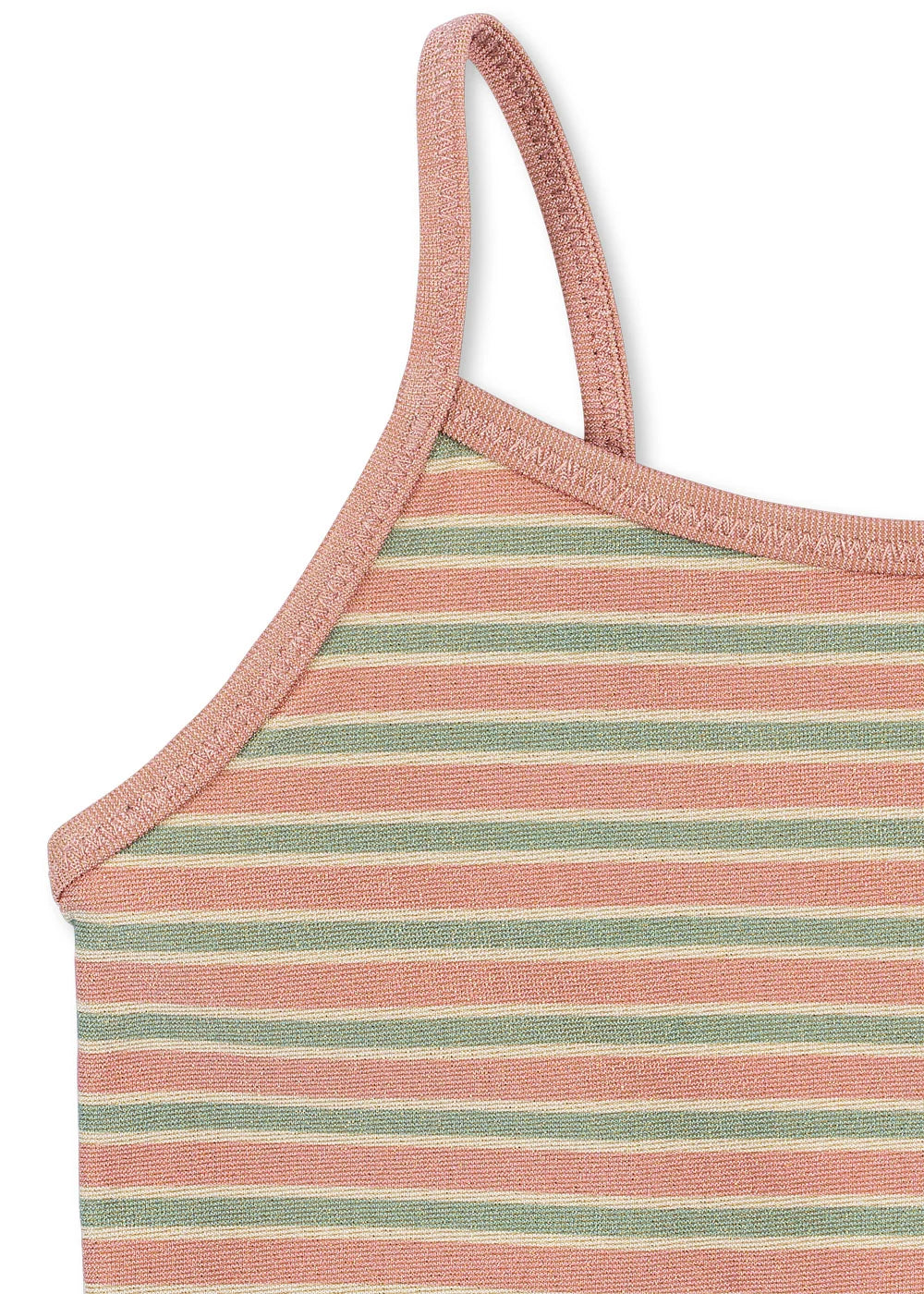 Bowwow Swimsuit - Blush Stripe
