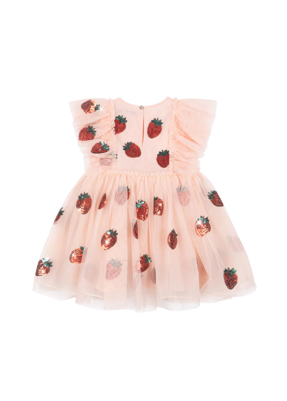 Yvonne Dress - Strawberry Rose