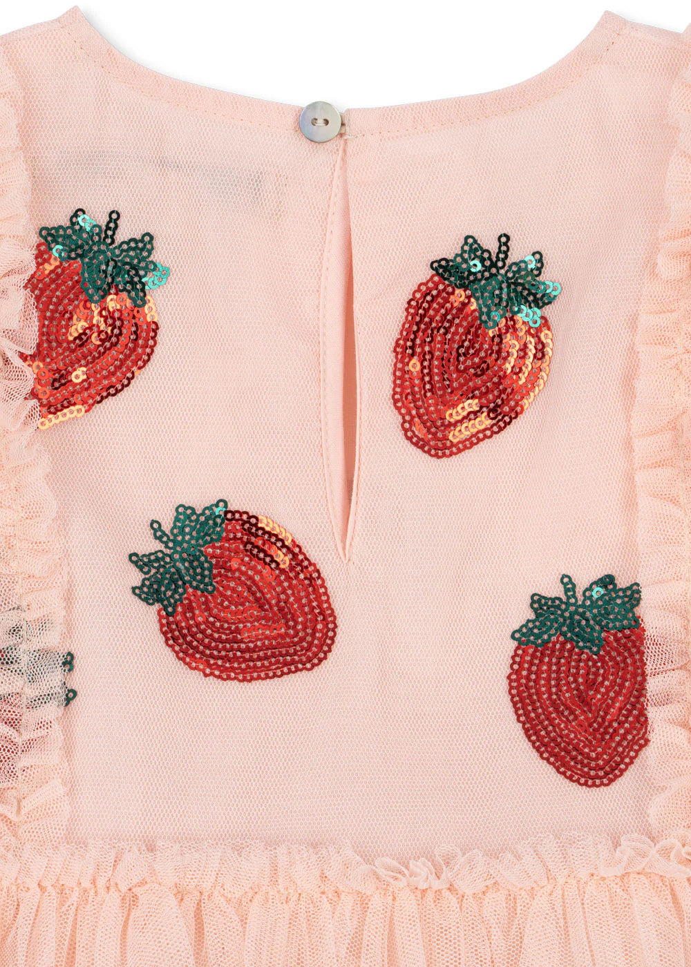 Yvonne Dress - Strawberry Rose