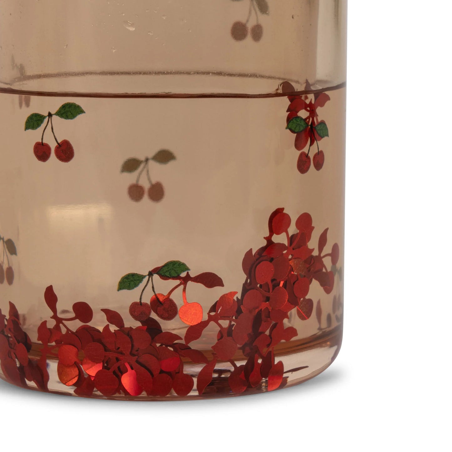 2 Pack Glitter Cups - Cherry