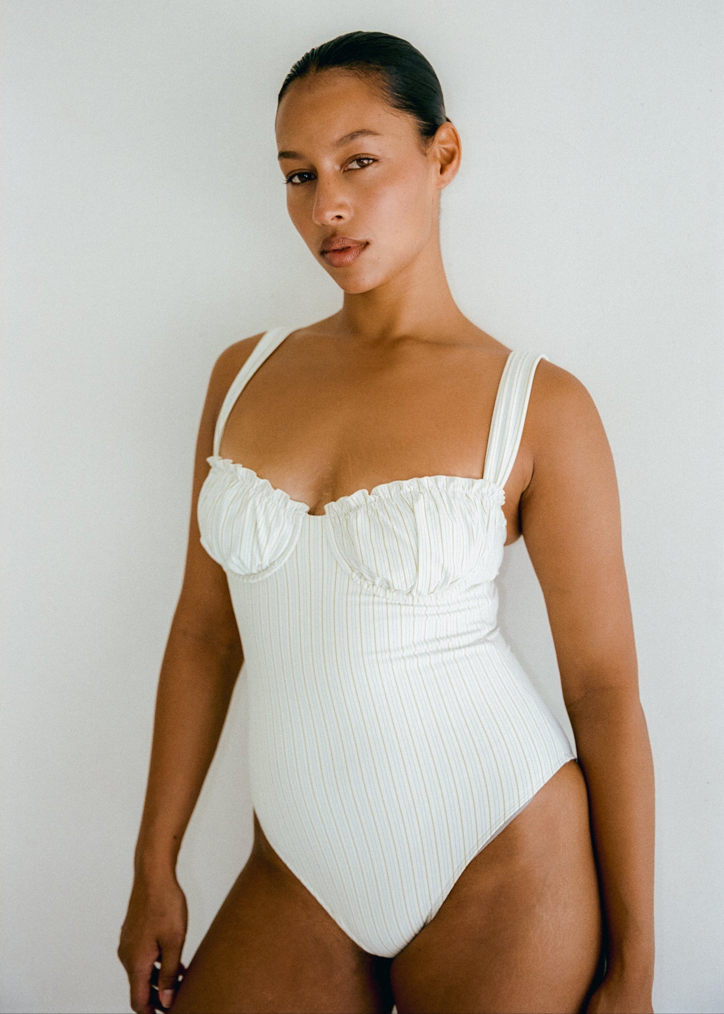 Ophelia One Piece - Blue Stripe