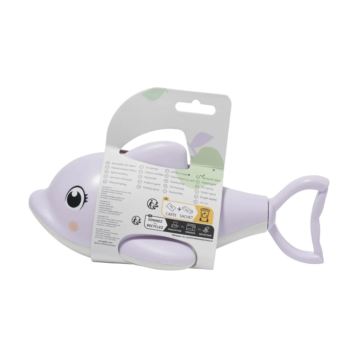 Dolphin Water Squirter - Lilac