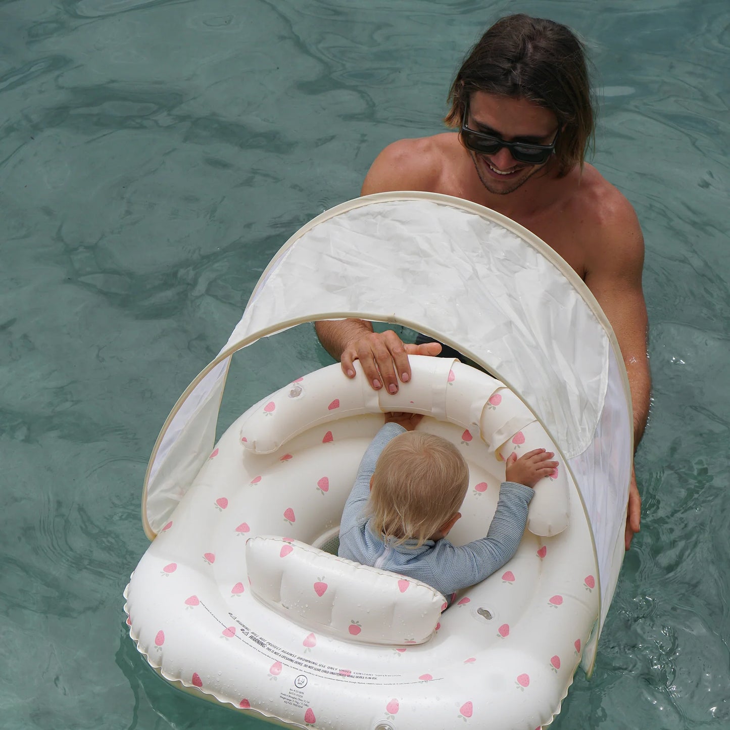 Interactive Baby Float - Strawberry Sunshine Pink