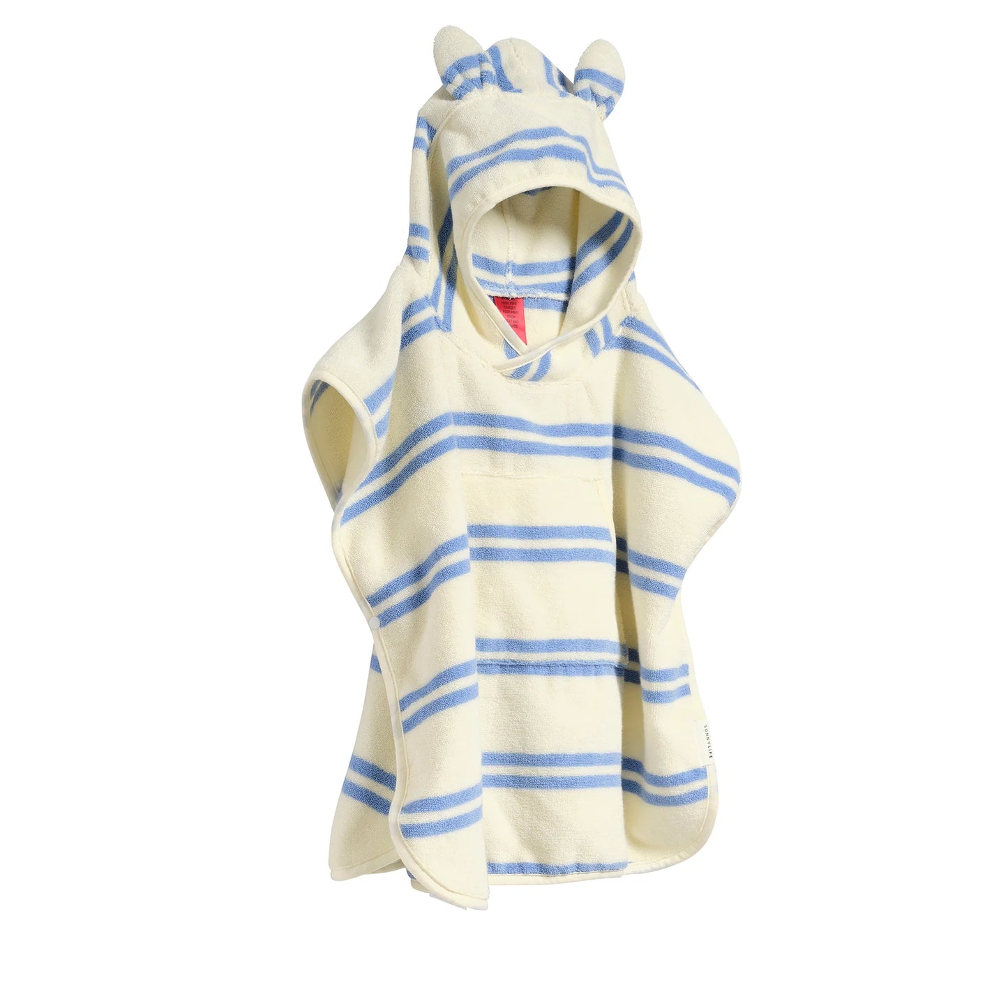 Kids Hooded Towel - Blue Stripe
