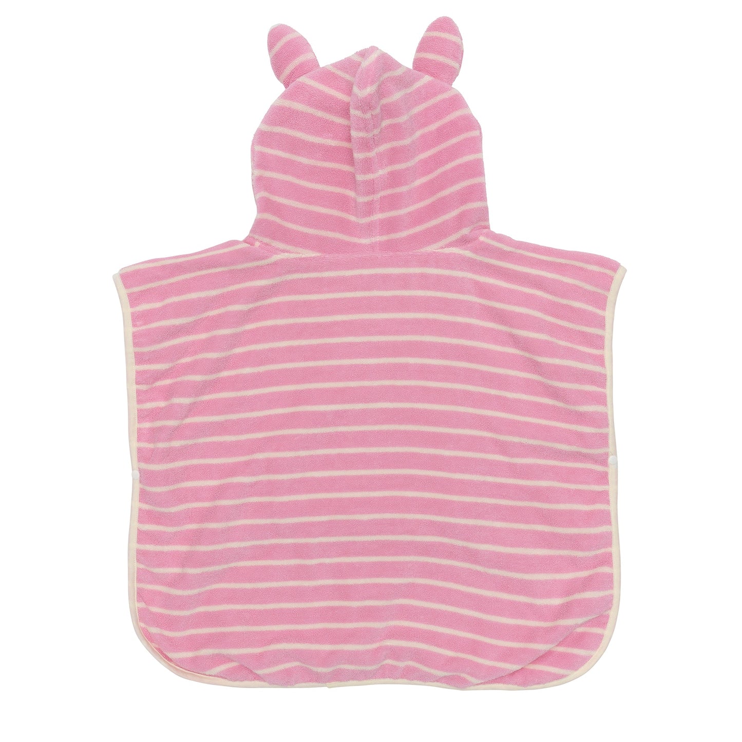 Kids Hooded Towel - Pink Stripe