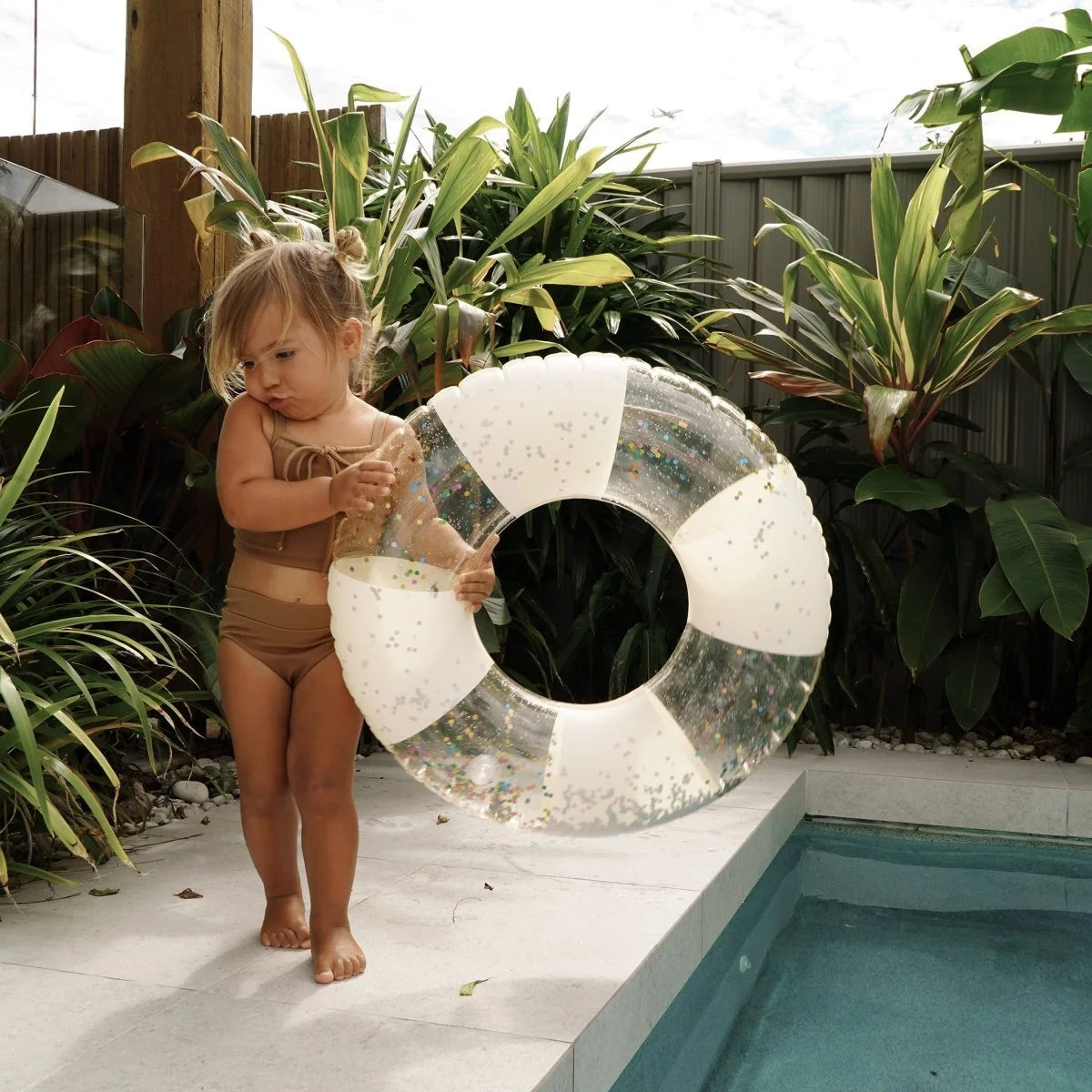 Mini Tube Pool Ring - Cotton Candy