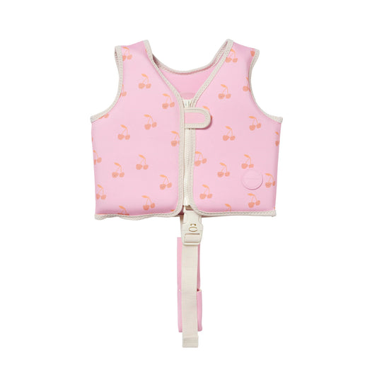 Swim Vest - Cotton Candy Cherry