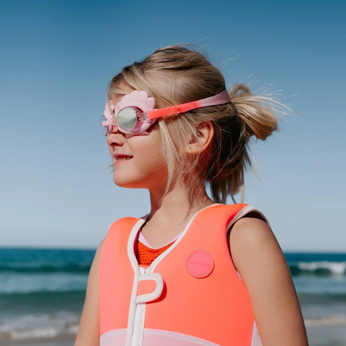 Kids Swim Goggles - Melody The Mermaid