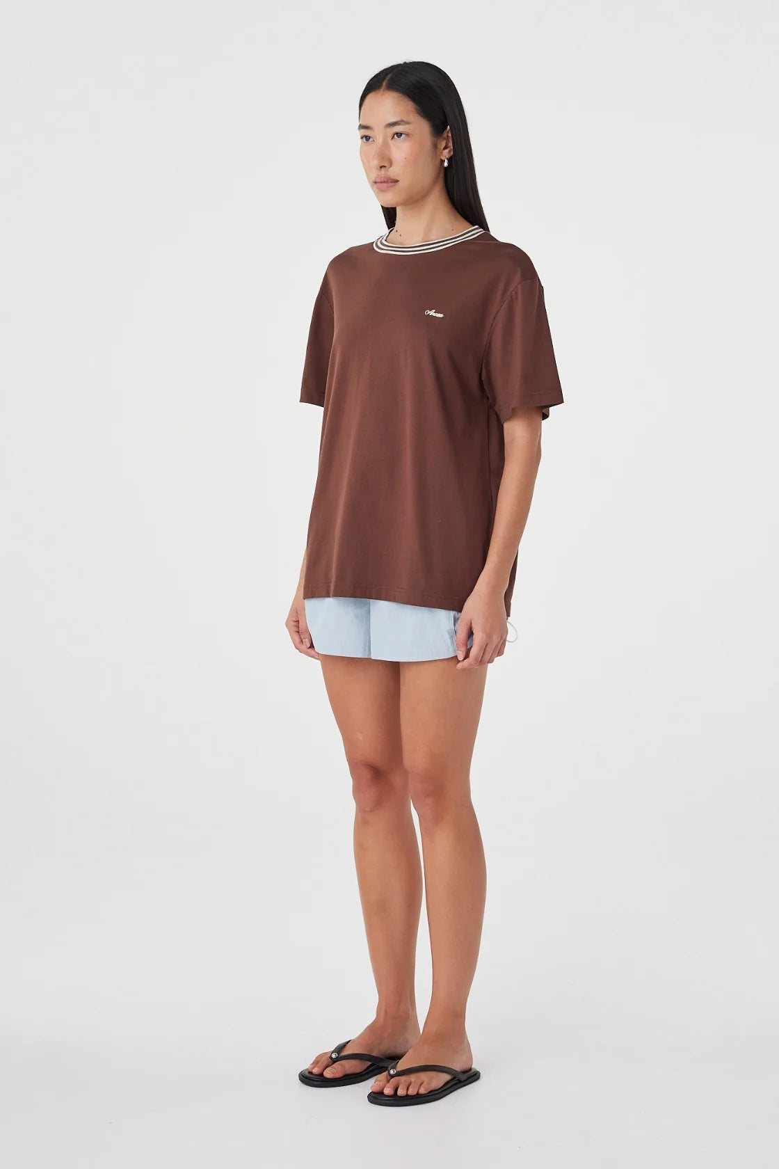Kylen Tee - Espresso & Cream