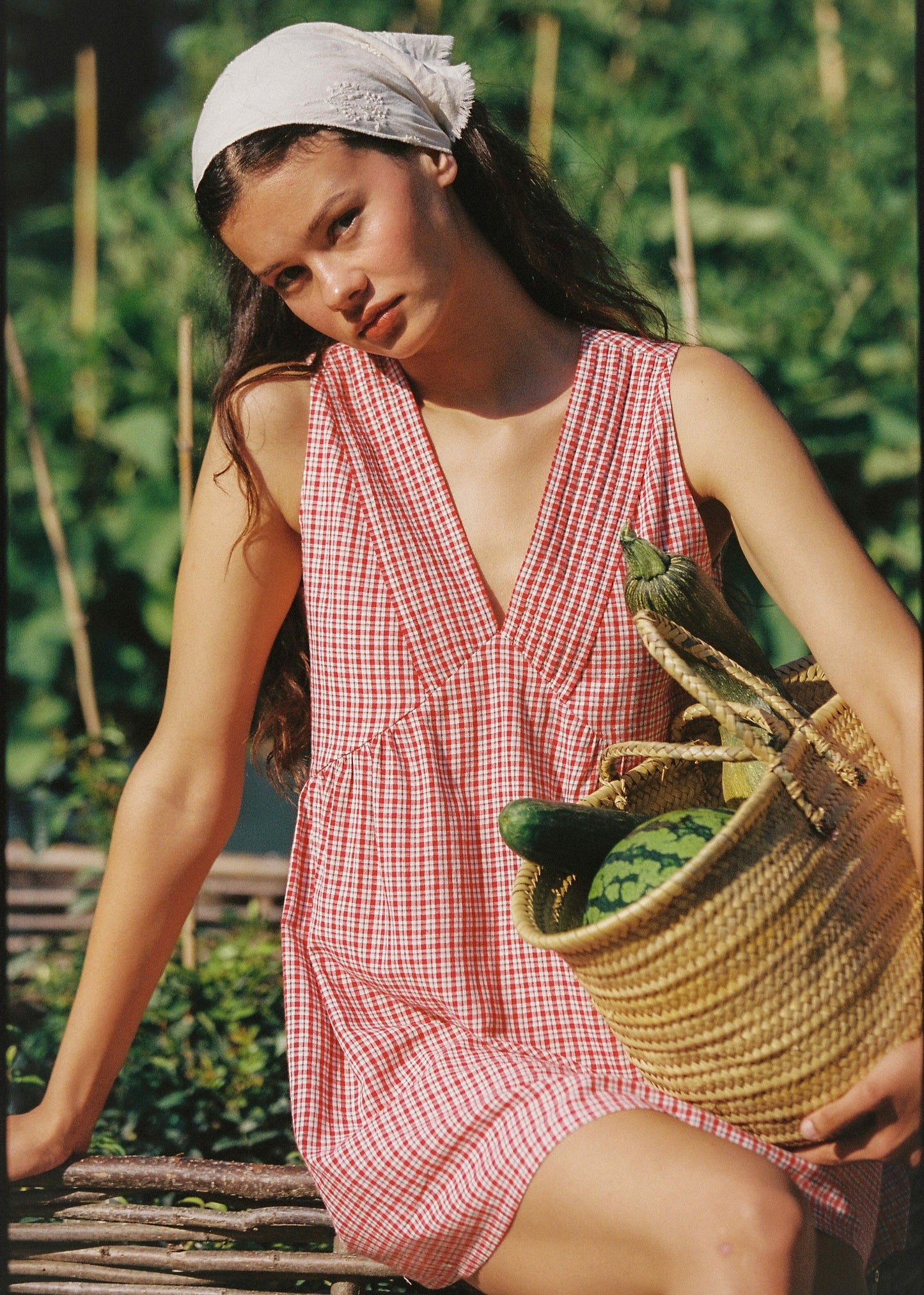 Hunter Mini Dress - Red Check