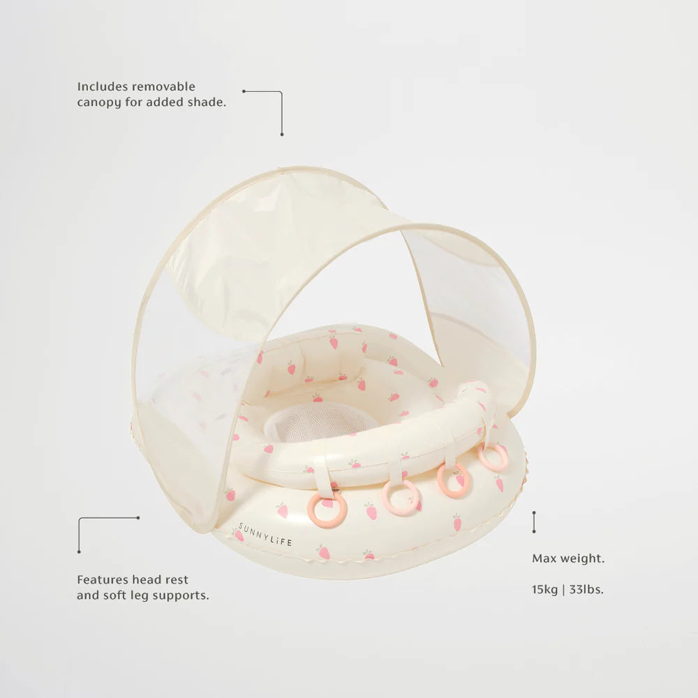 Interactive Baby Float - Strawberry Sunshine Pink