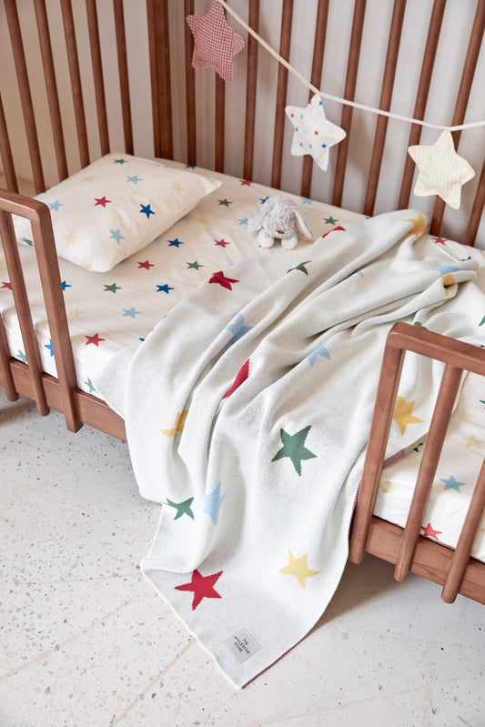 Stars Knit Blanket