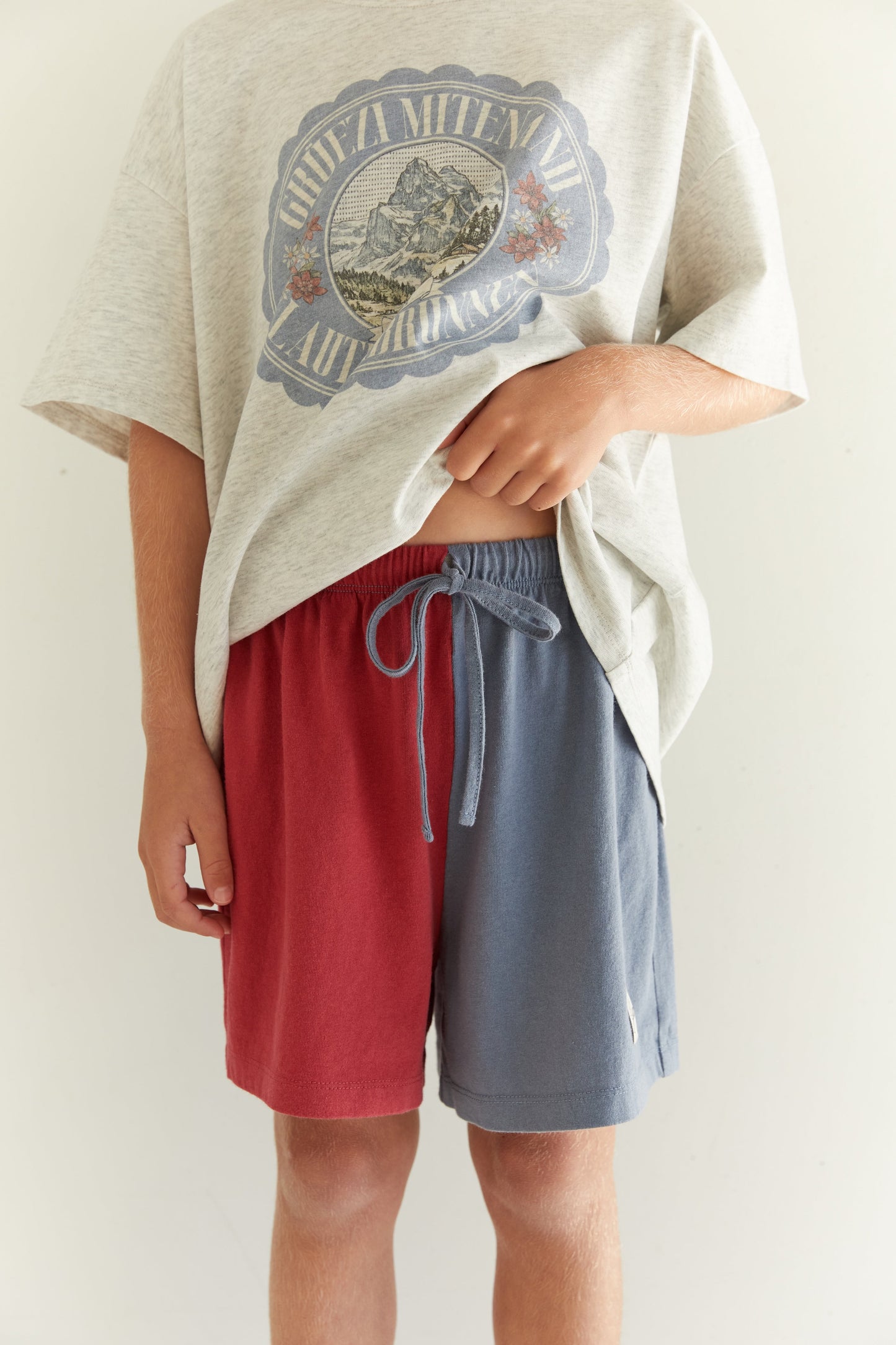 Rayne Short - Paprika/Denim Blue